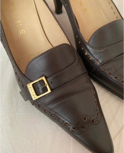 CELINE VERO CUOIO Heels 6cm