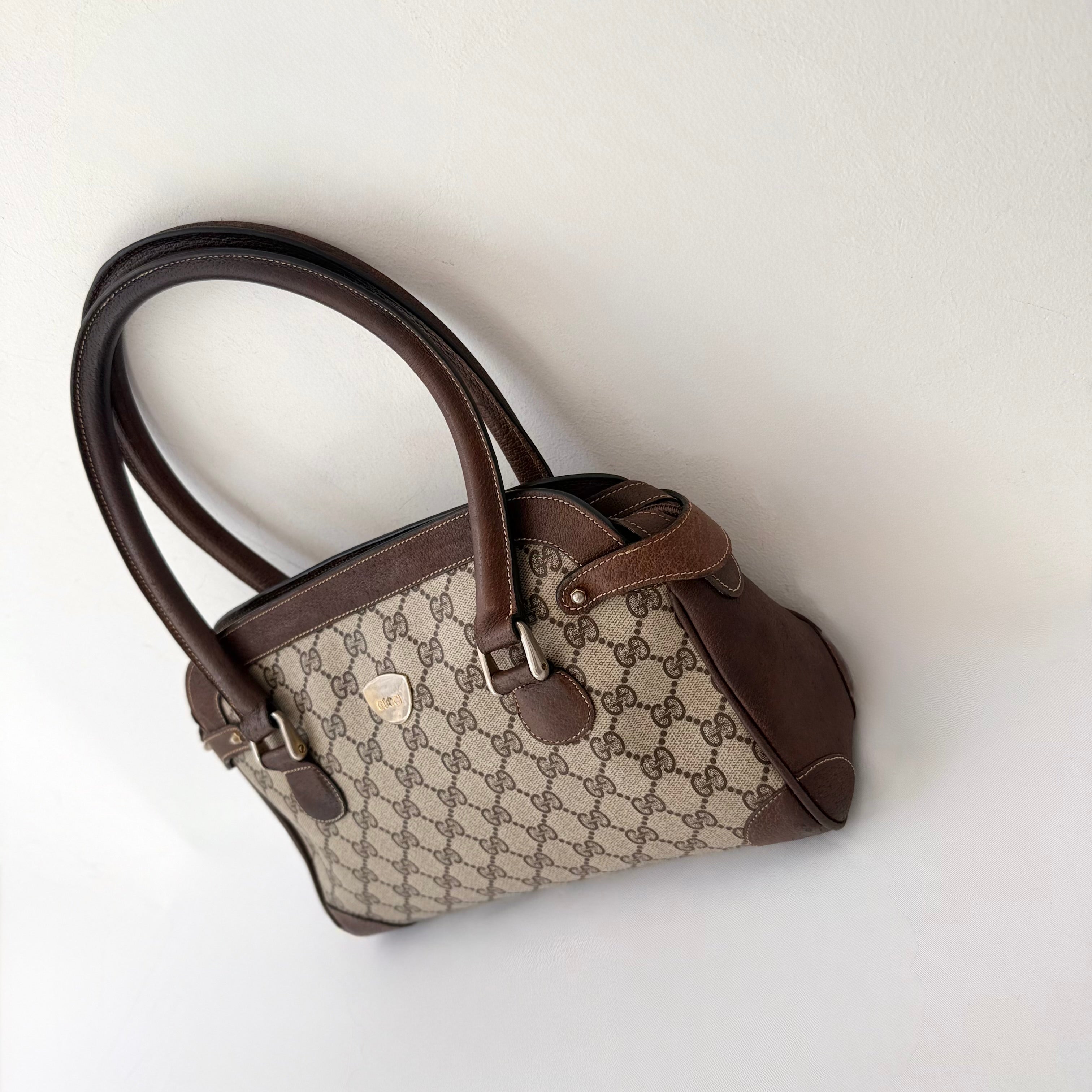 Gucci GG Plus Top Handle Bag Vintage