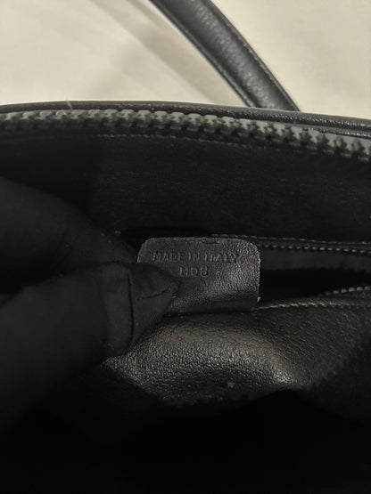 Celine Black Leather Shoulder Bag