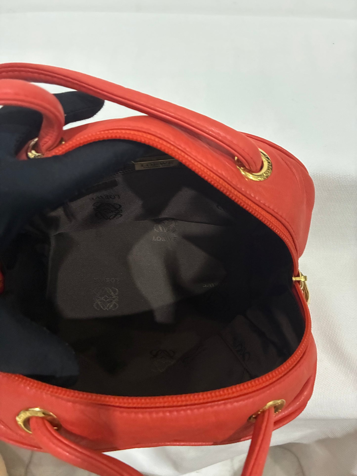 Loewe Anagram Small Boston Bag