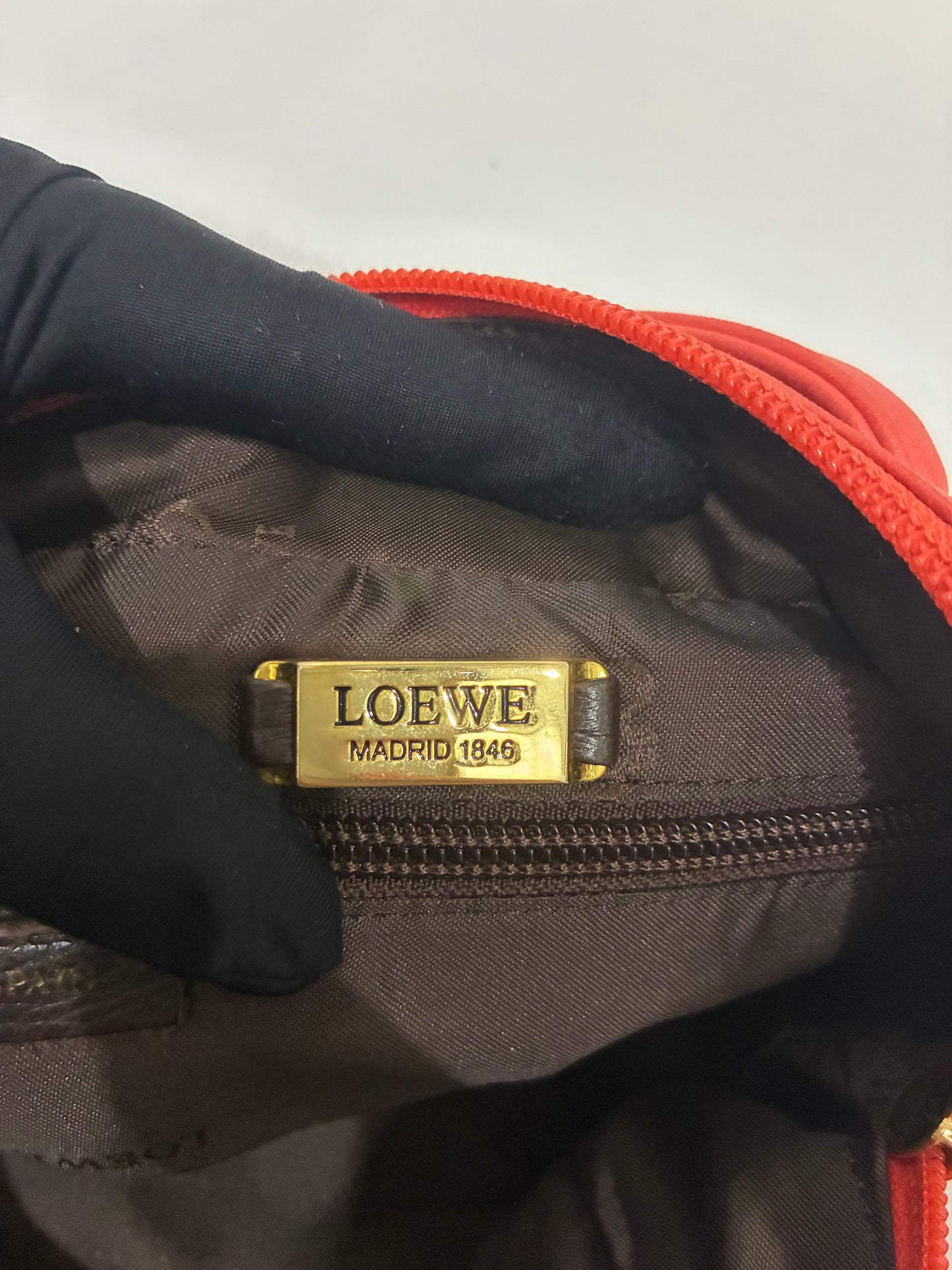 Loewe Anagram Small Boston Bag