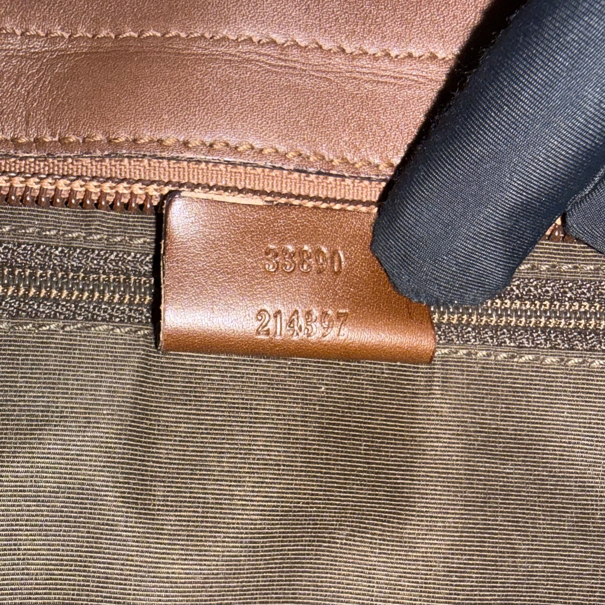 (Reserved) Gucci GG Brown Monogram Canvas Tote Bag