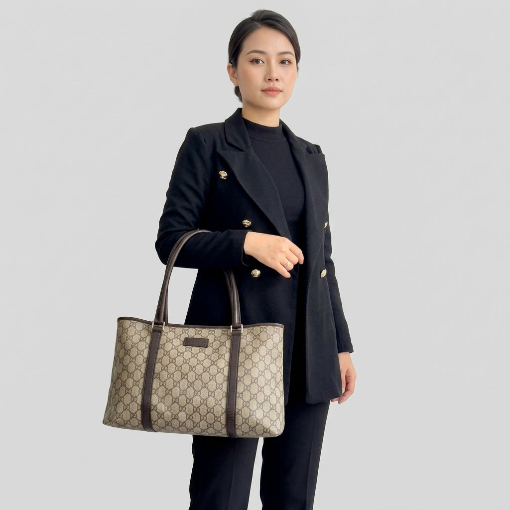 Gucci GG Supreme Joy Medium Tote