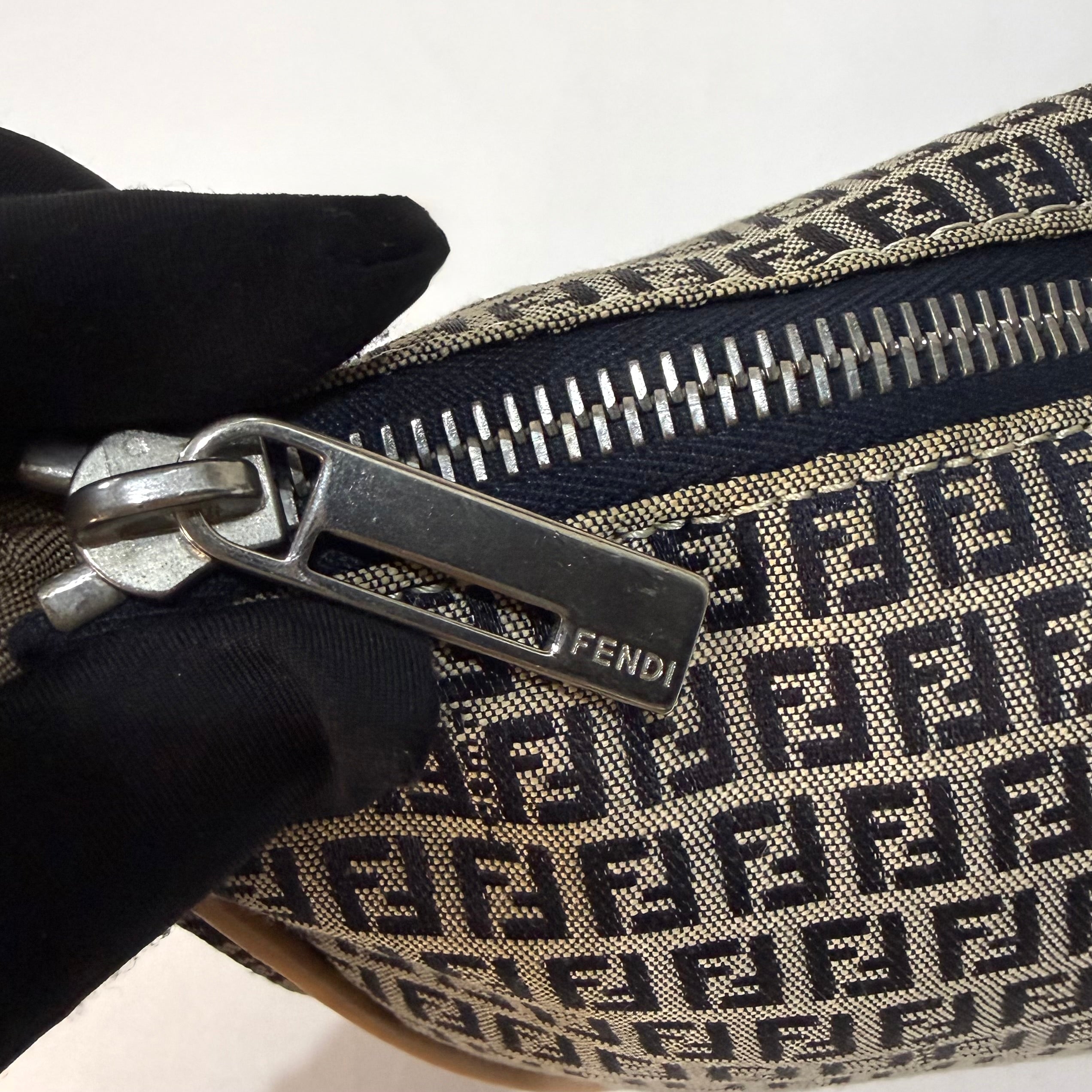 Fendi Zucchino FF Pochette Bag