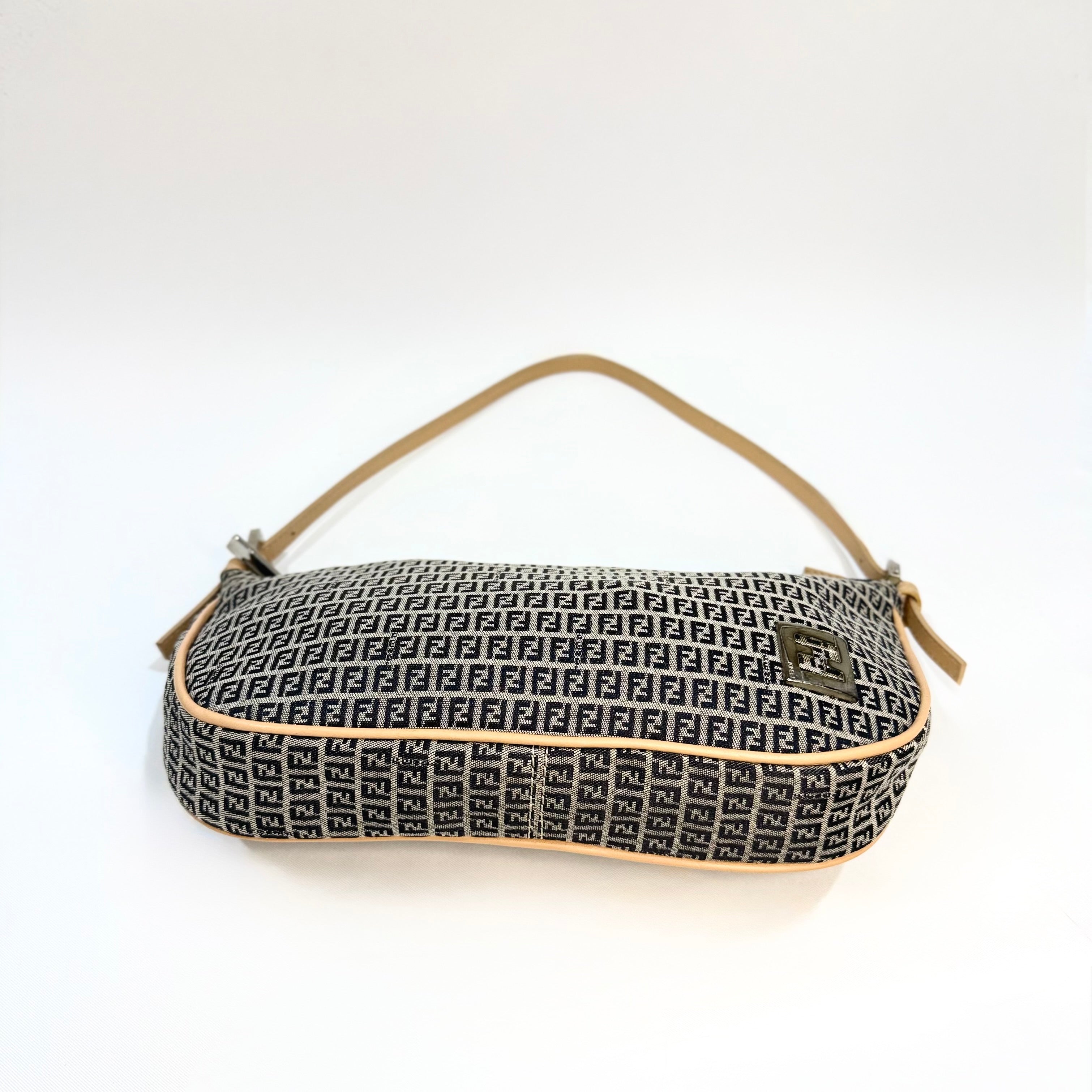 Fendi Zucchino FF Pochette Bag
