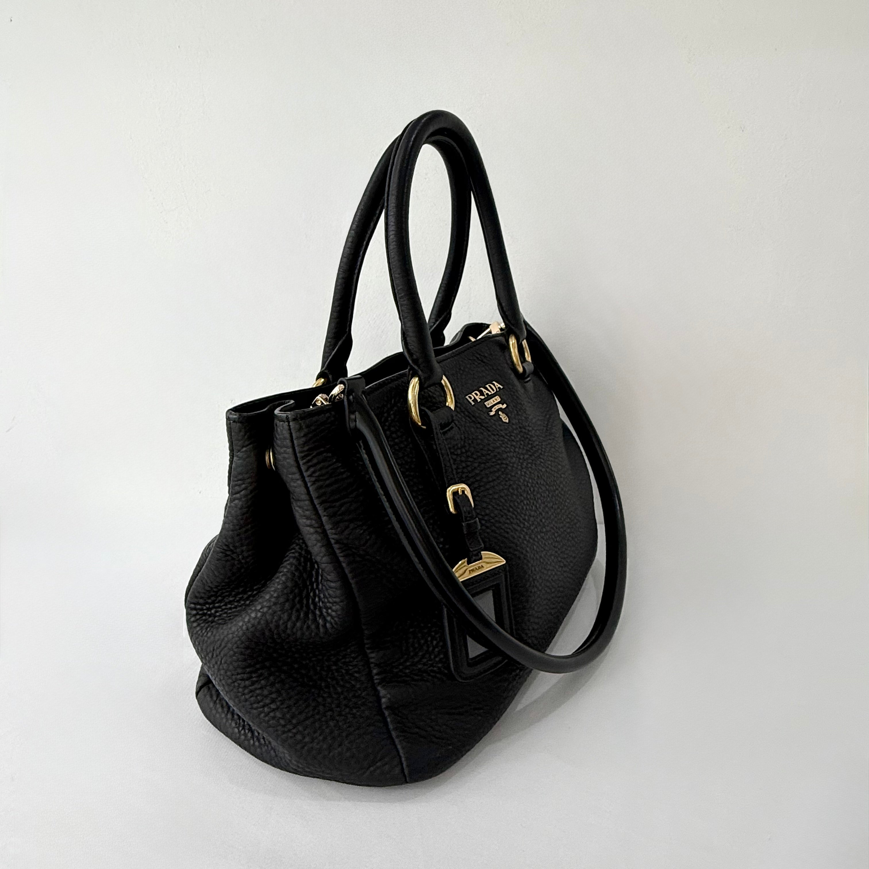 Prada Vitello Daino Tote