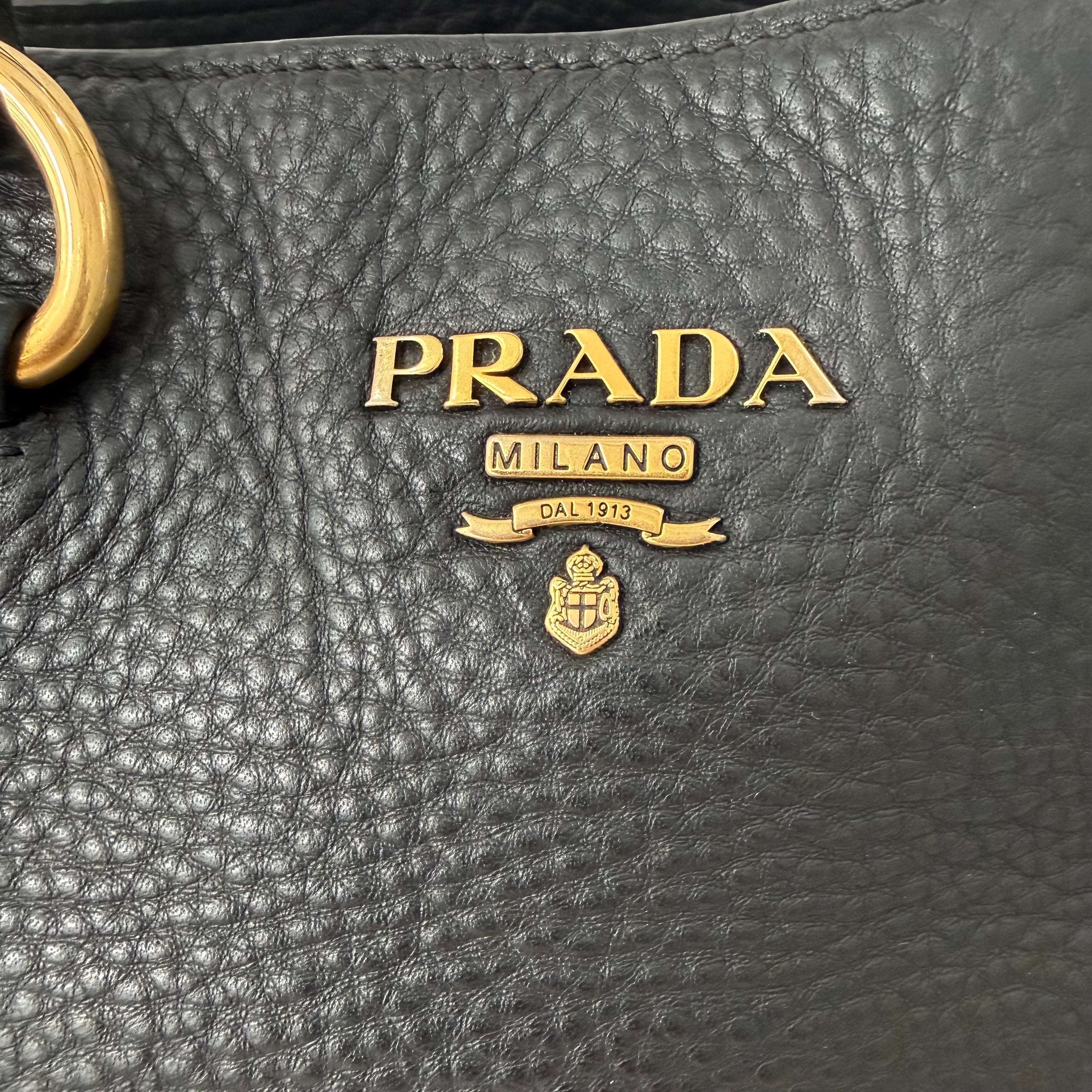 Prada Vitello Daino Tote