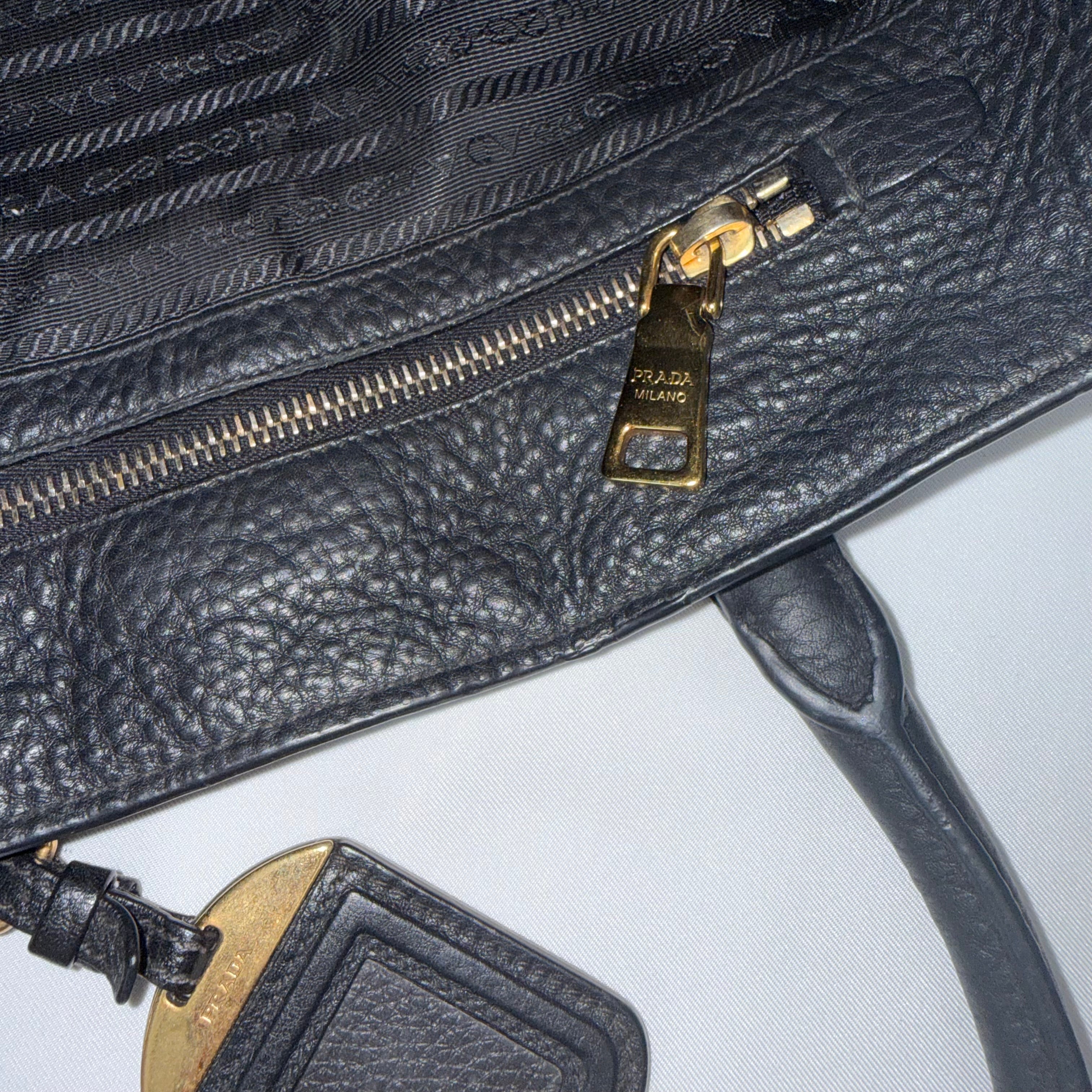Prada Vitello Daino Tote