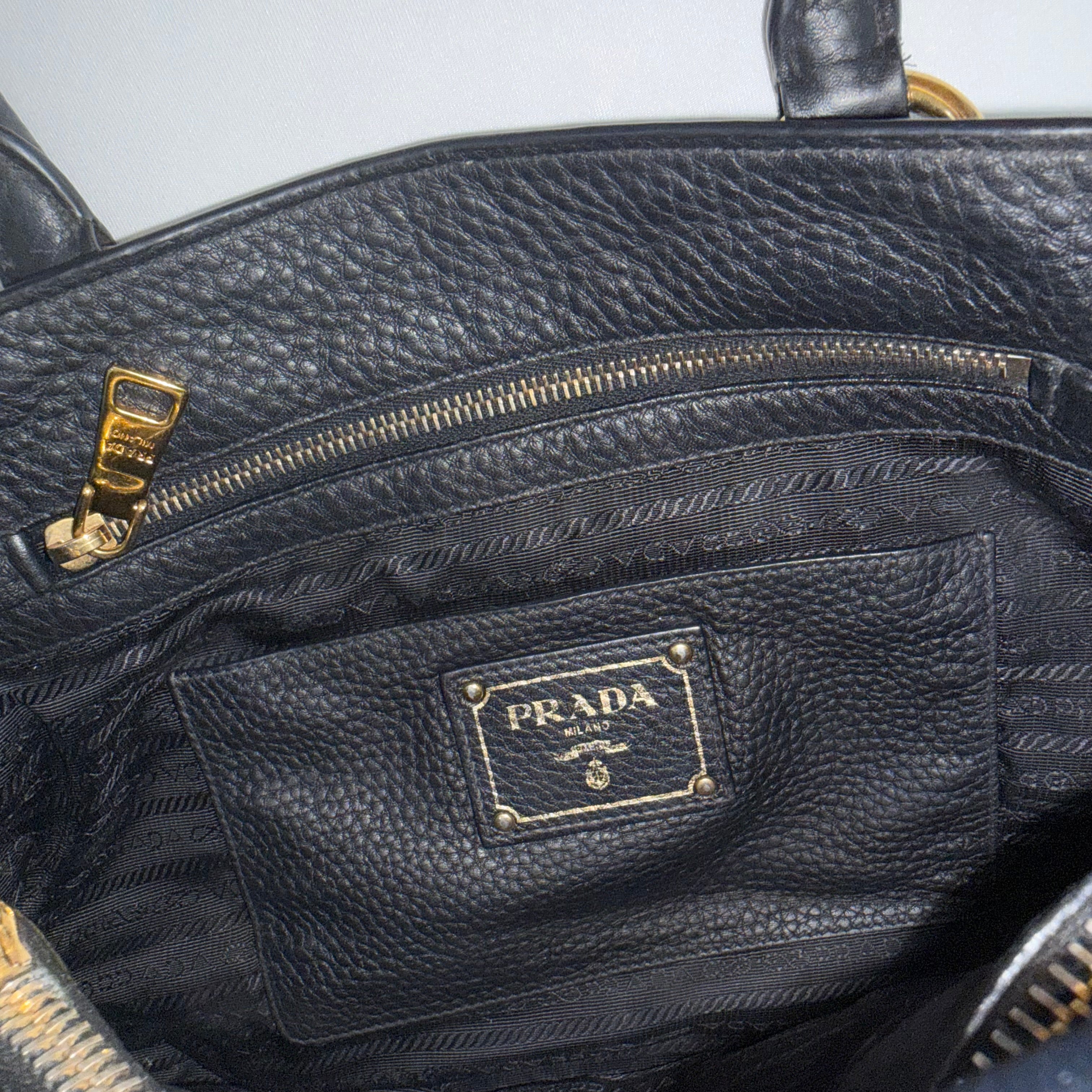Prada Vitello Daino Tote