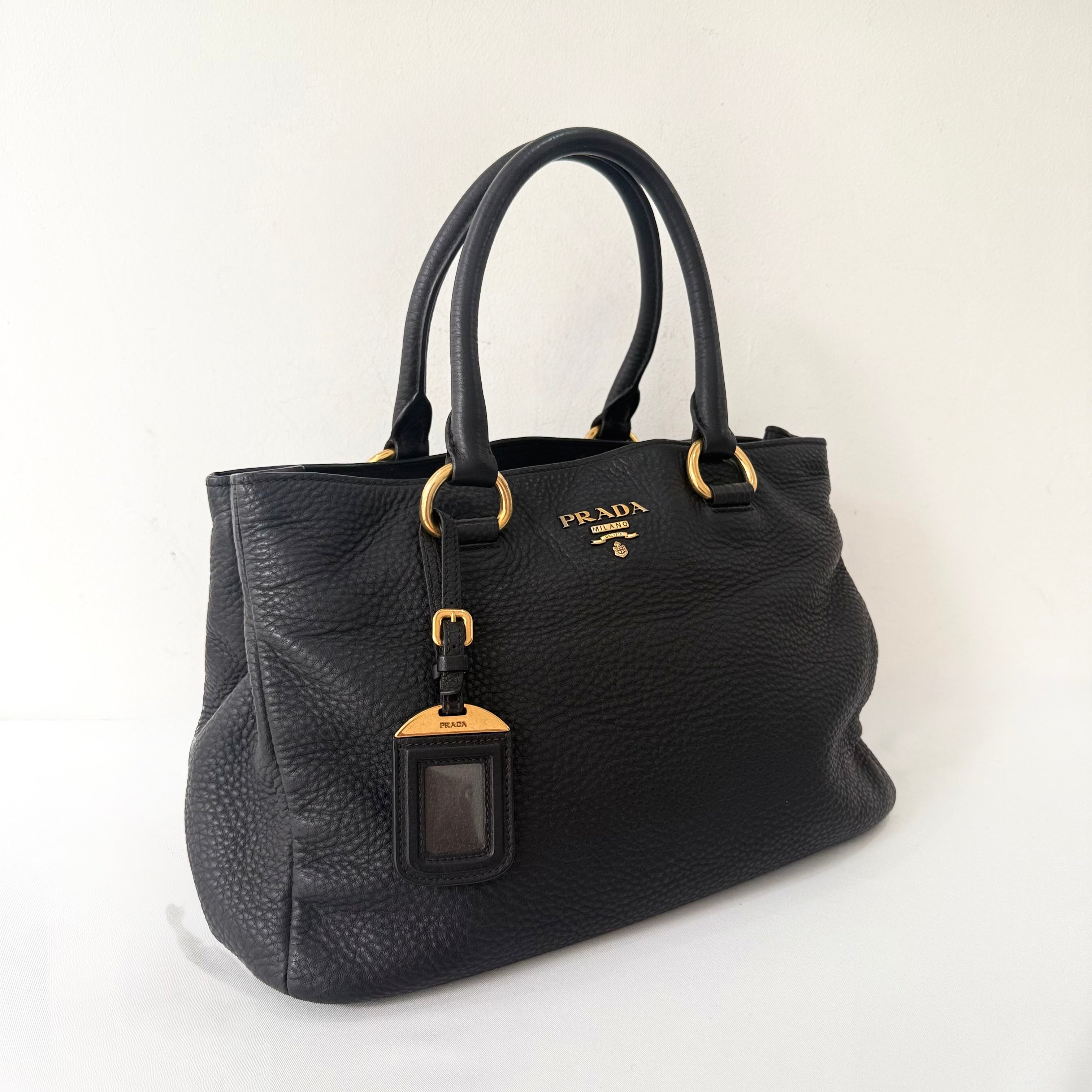 Prada Vitello Daino Tote