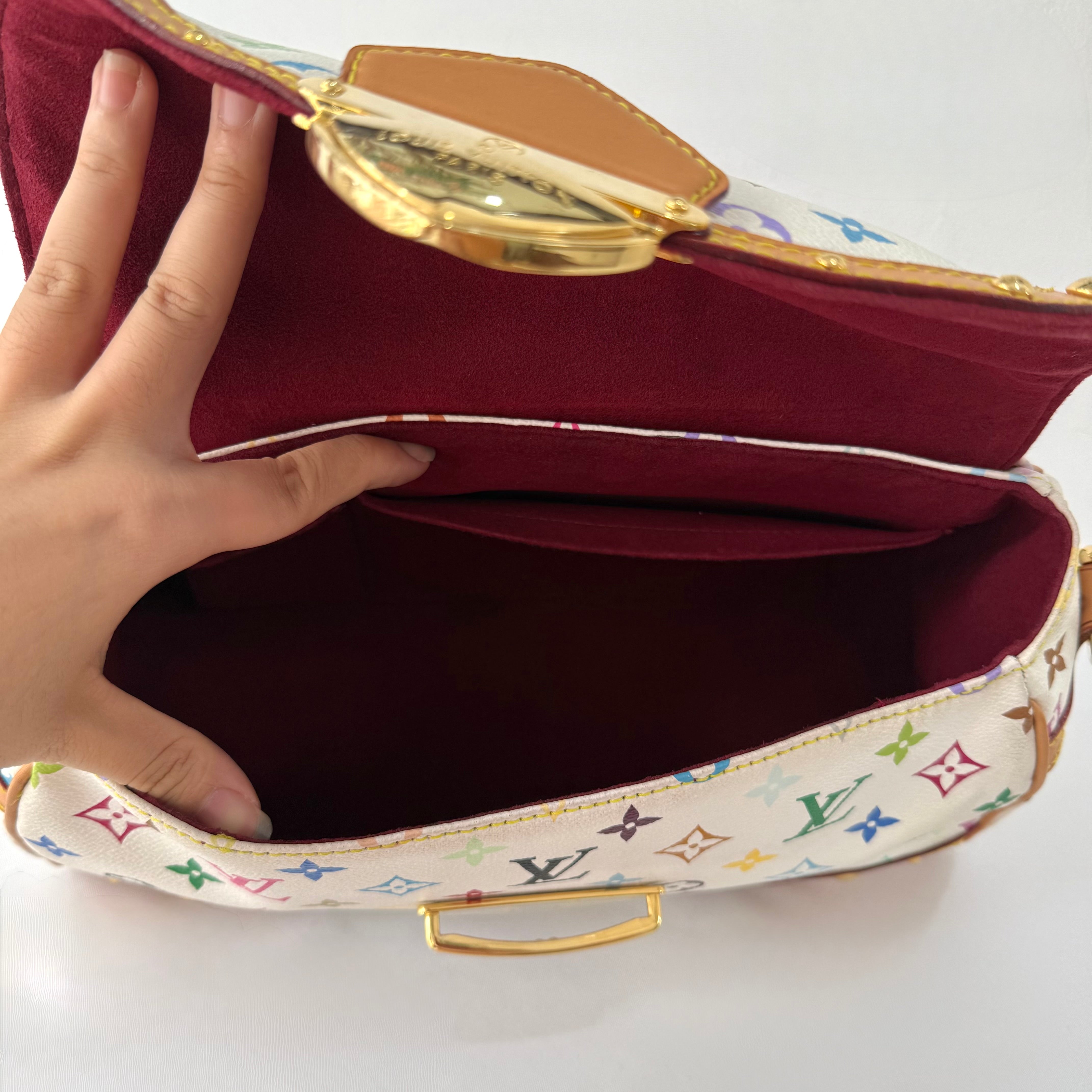 Louis Vuitton Takashi Murakami Beverly MM Shoulder Bag