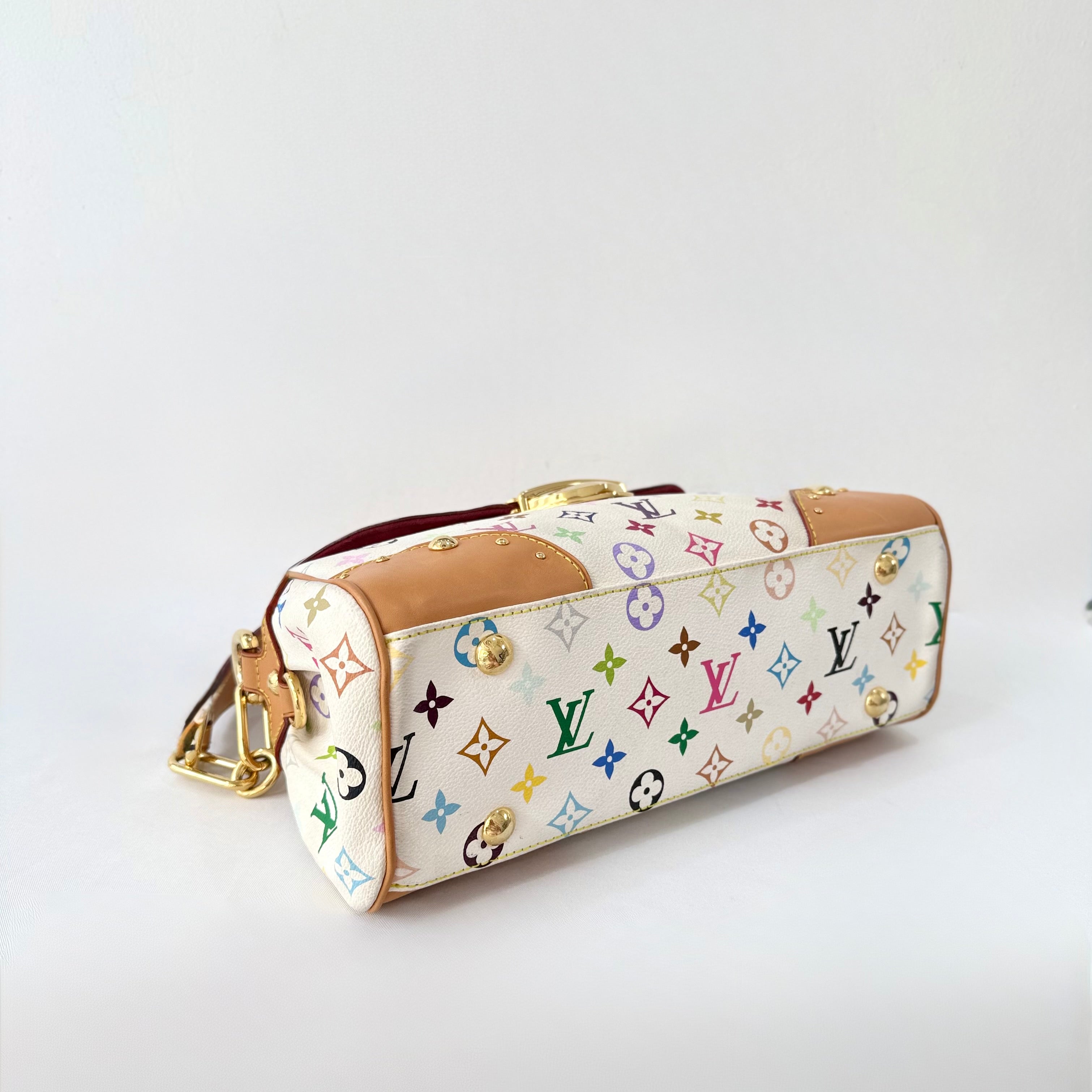 Louis Vuitton Takashi Murakami Beverly MM Shoulder Bag