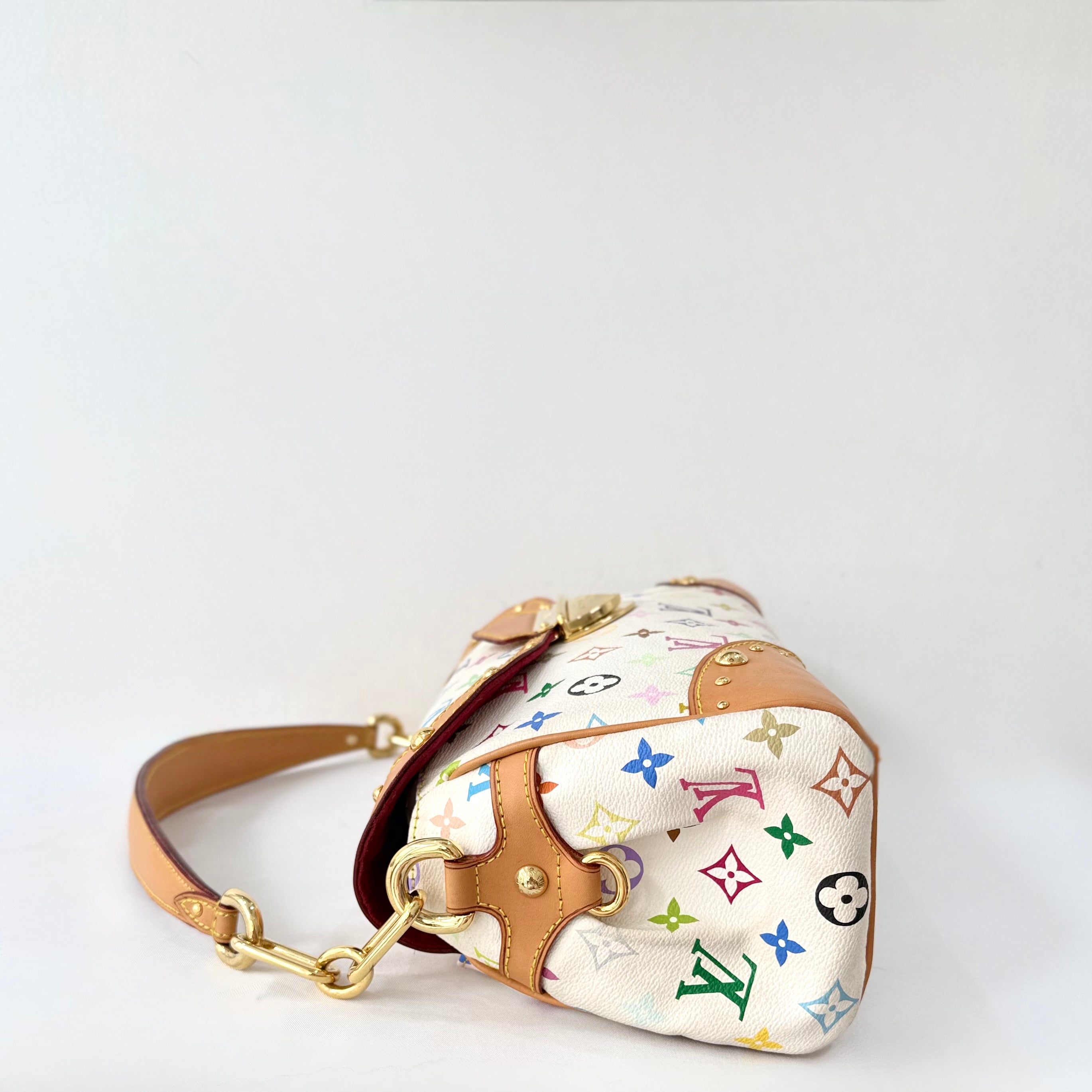 Louis Vuitton Takashi Murakami Beverly MM Shoulder Bag