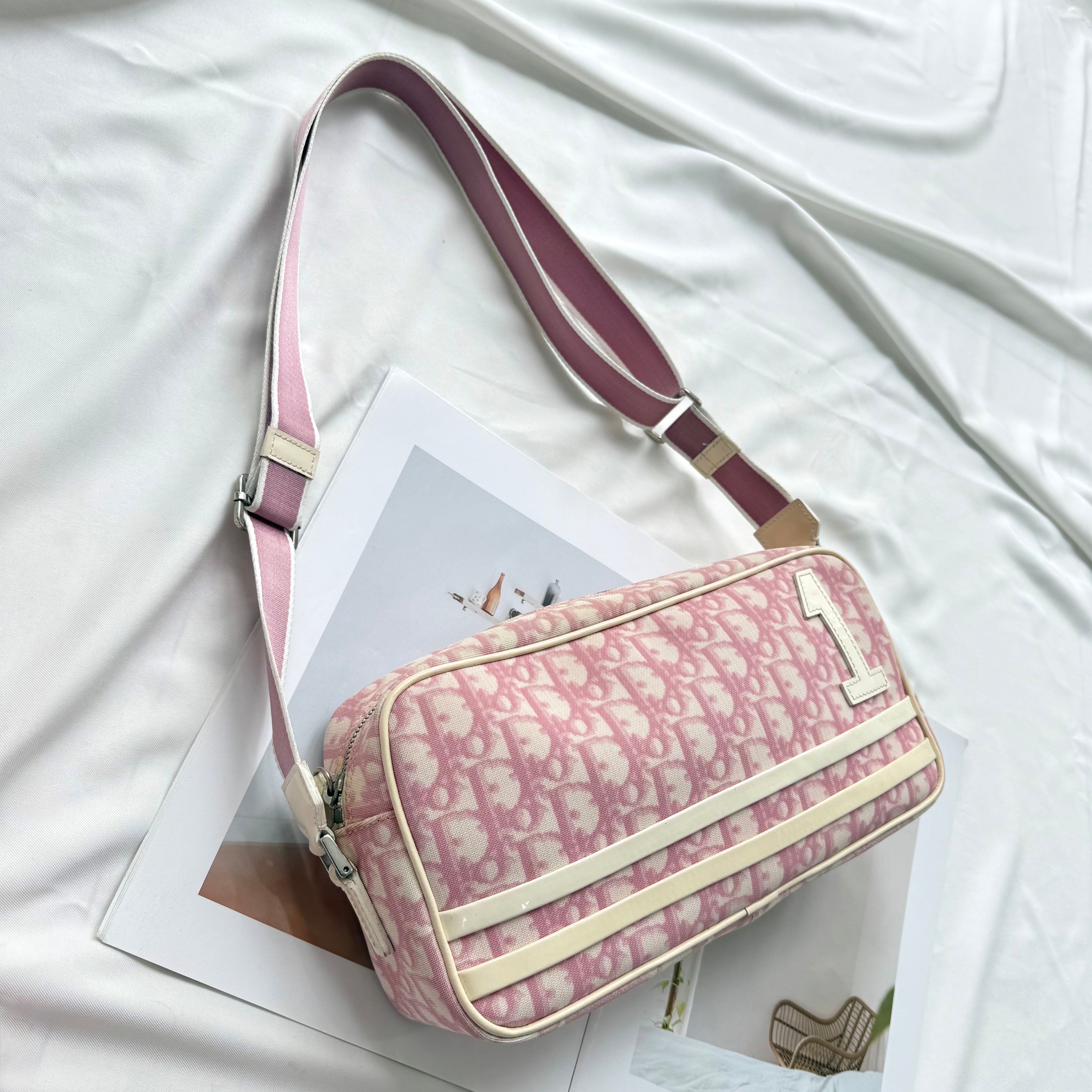 Christian Dior Diorissimo Trotter Pink Crossbody