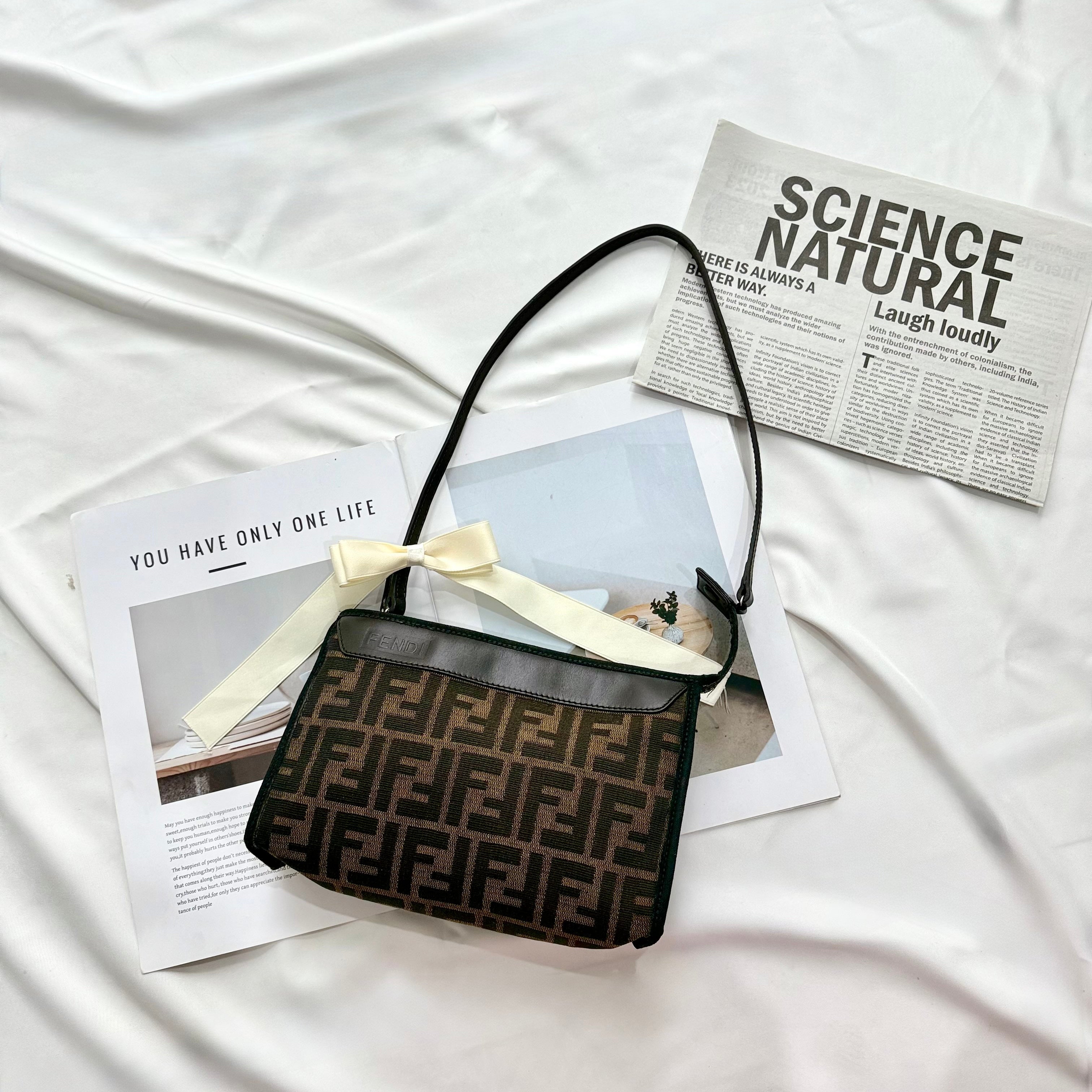 Fendi Zucca FF Pochette