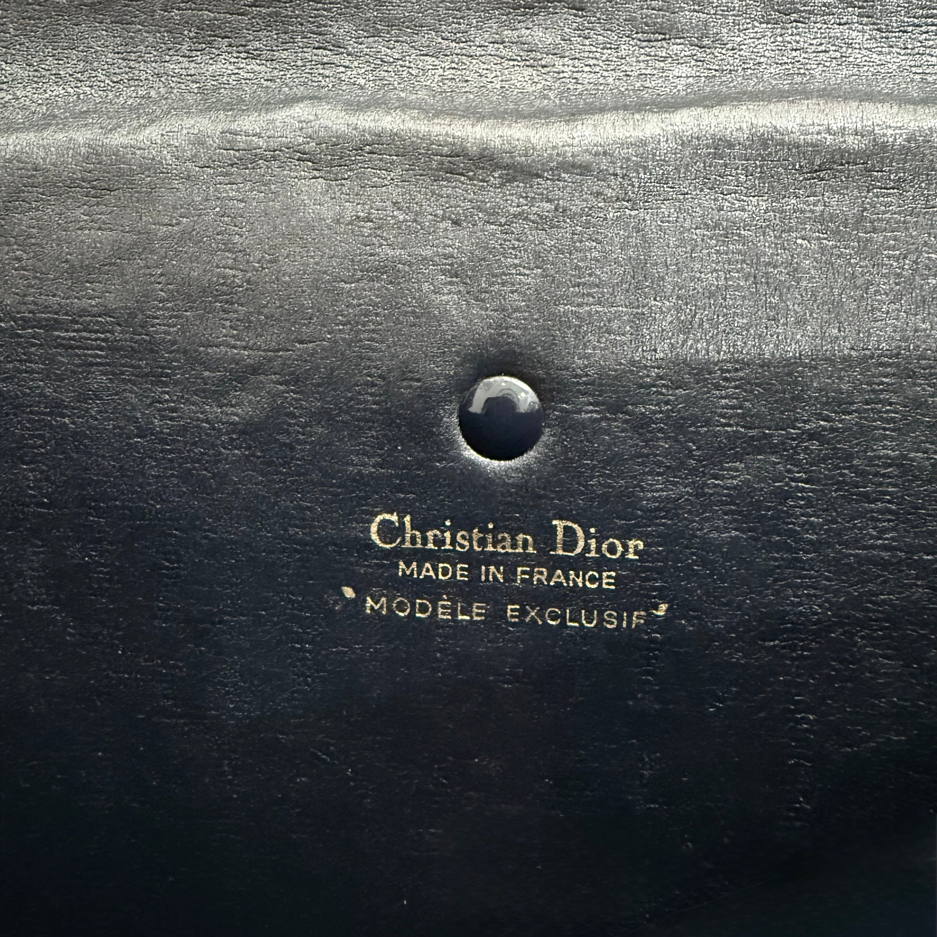 Dior Vintage Shoulder Bag Canvas Trotter