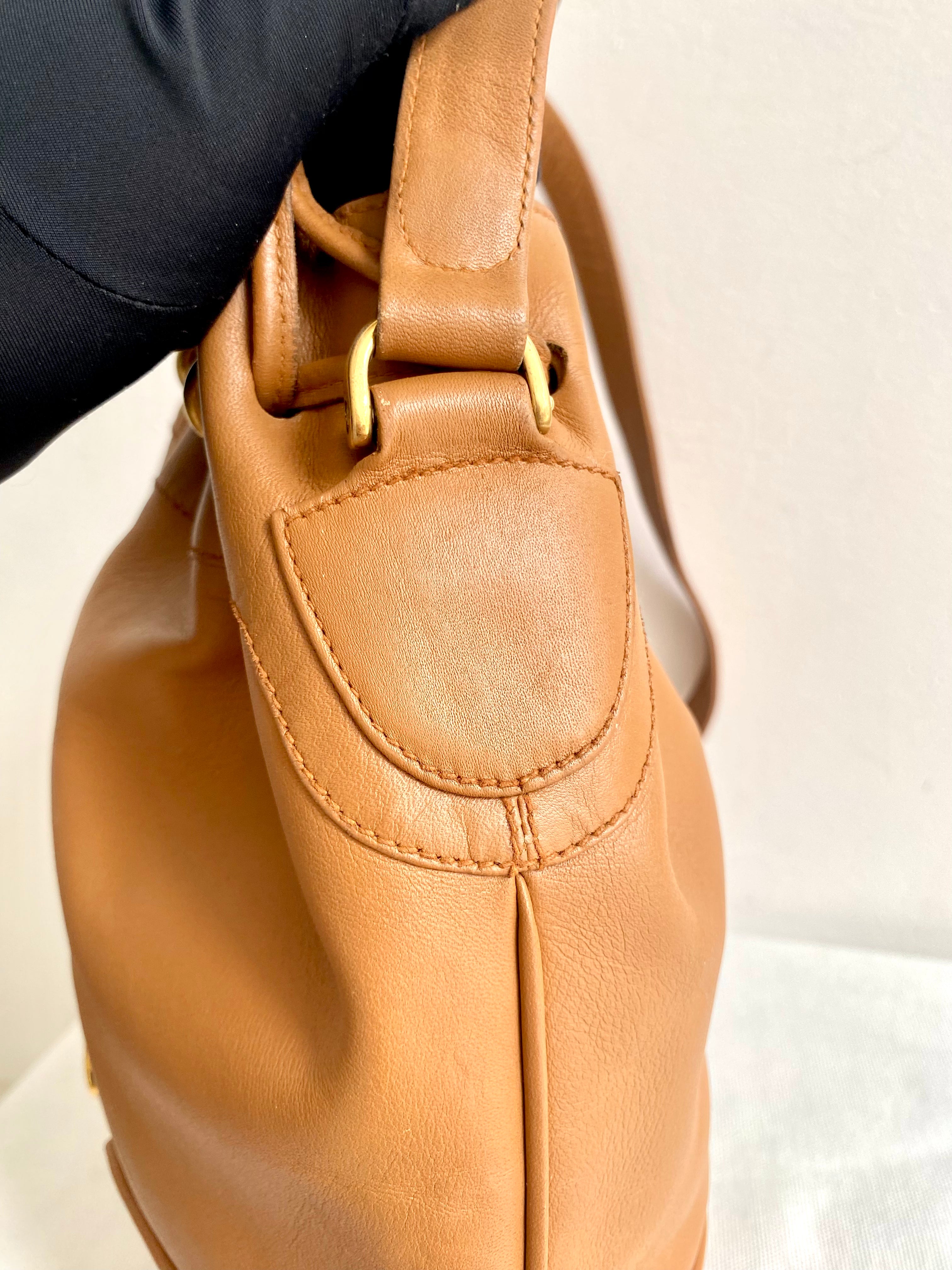 Gucci Vintage Drawstring Bucket Bag
