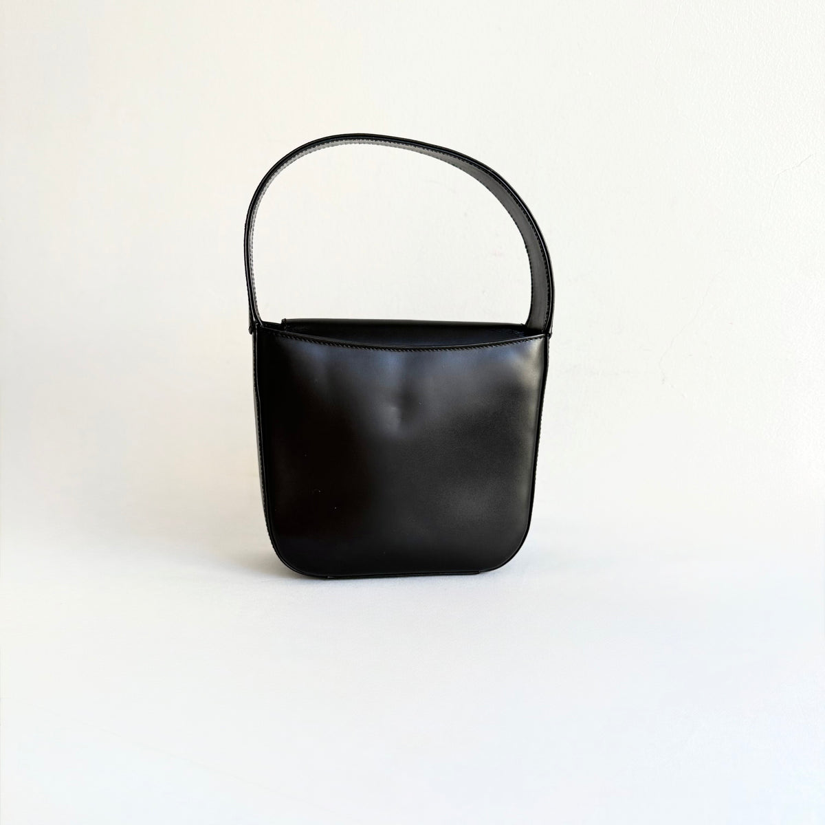 Gucci Vintage Patent Leather GG Shoulder Bag
