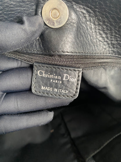 Christian Dior Diorrissimo Black Trotter Tote Bag