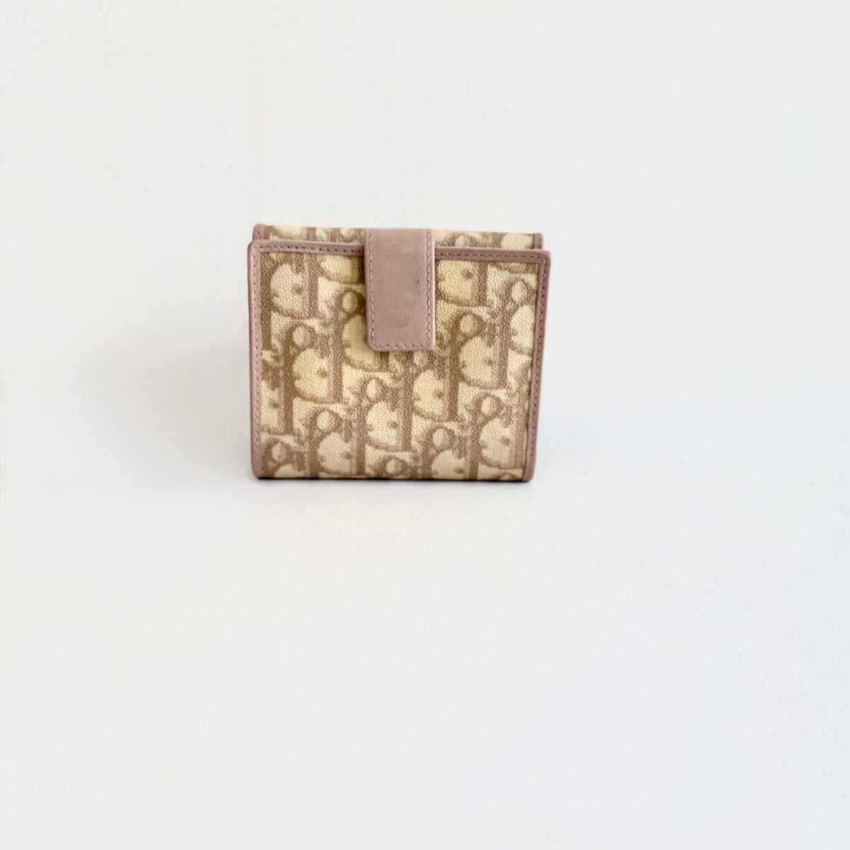 Christian Dior Trotter Wallet Bifold Beige