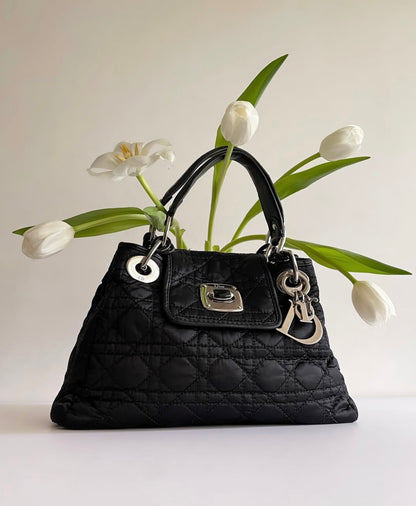 Dior Charming Nylon Cannage Tote
