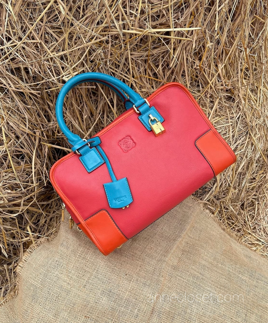 LOEWE AMAZONA Red and Blue