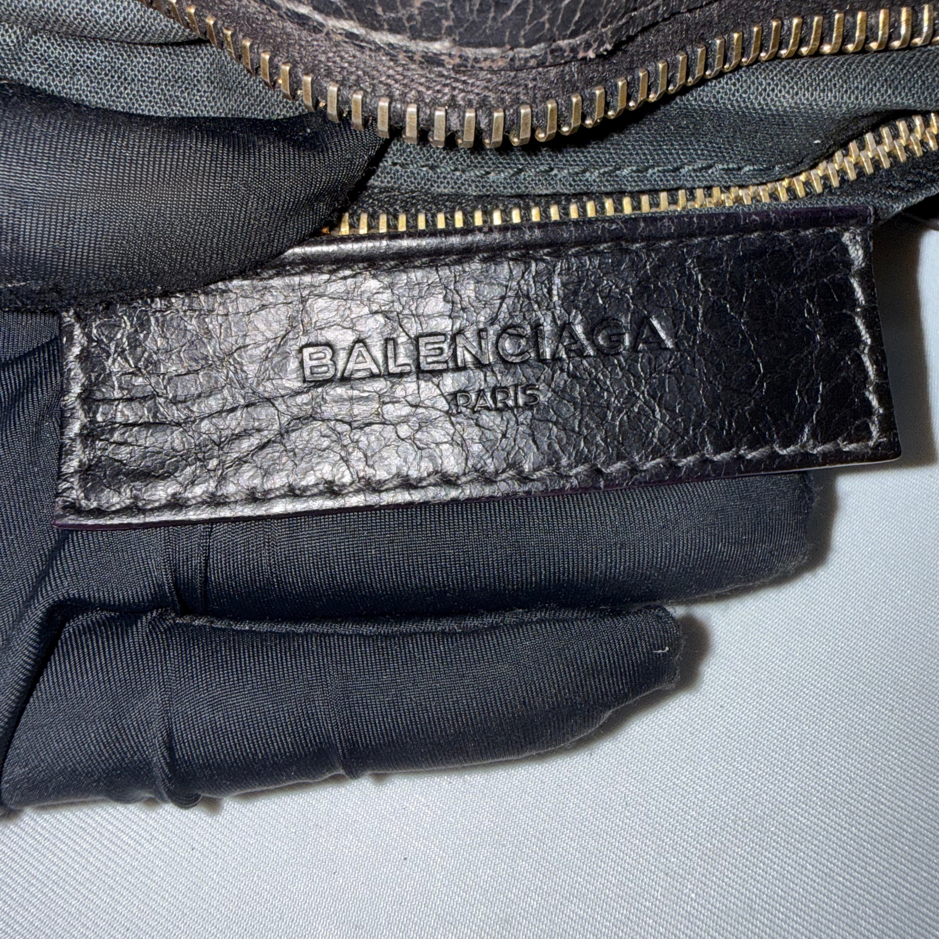 Balenciaga Le City Bag Black (Gold Hardware)