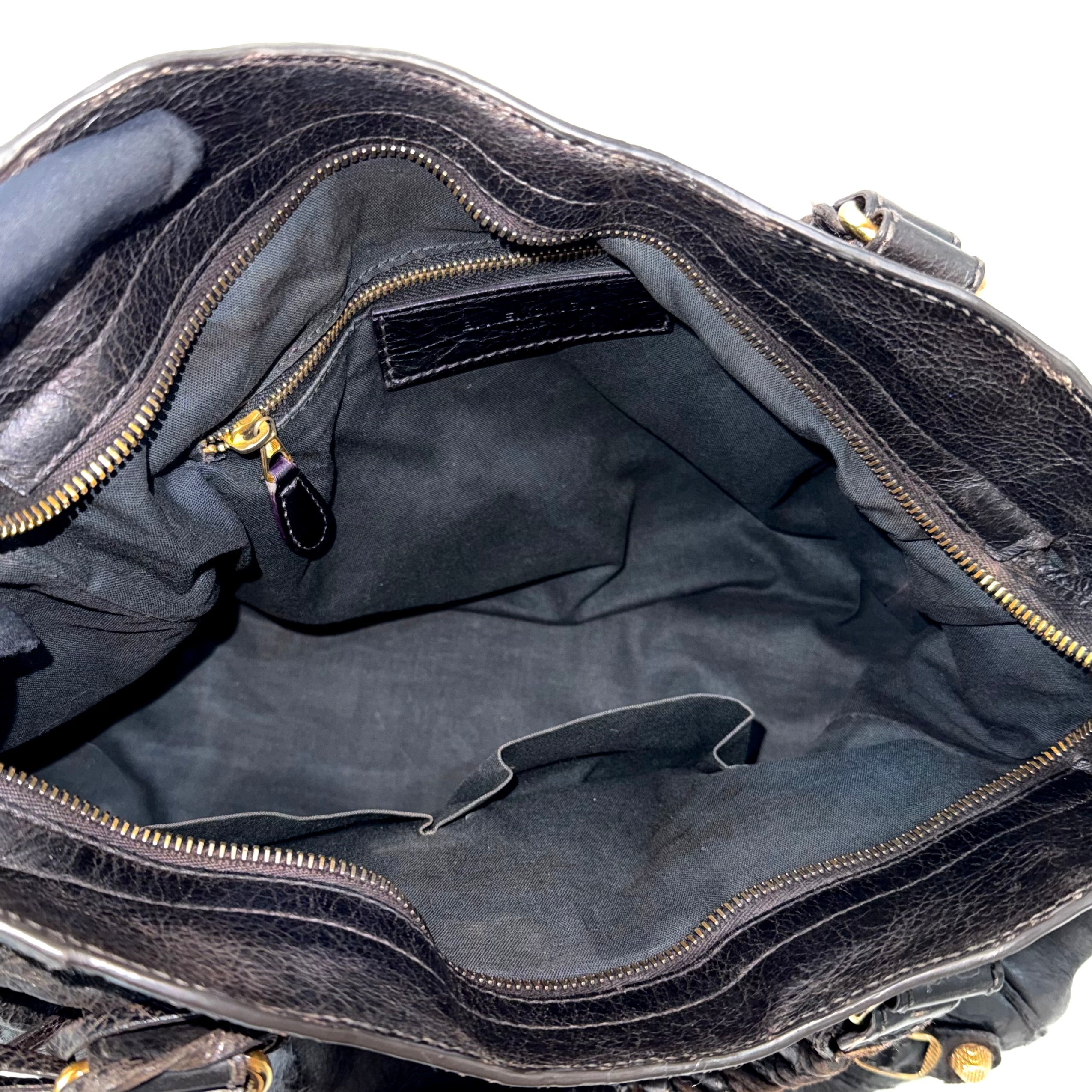 Balenciaga Le City Bag Black (Gold Hardware)