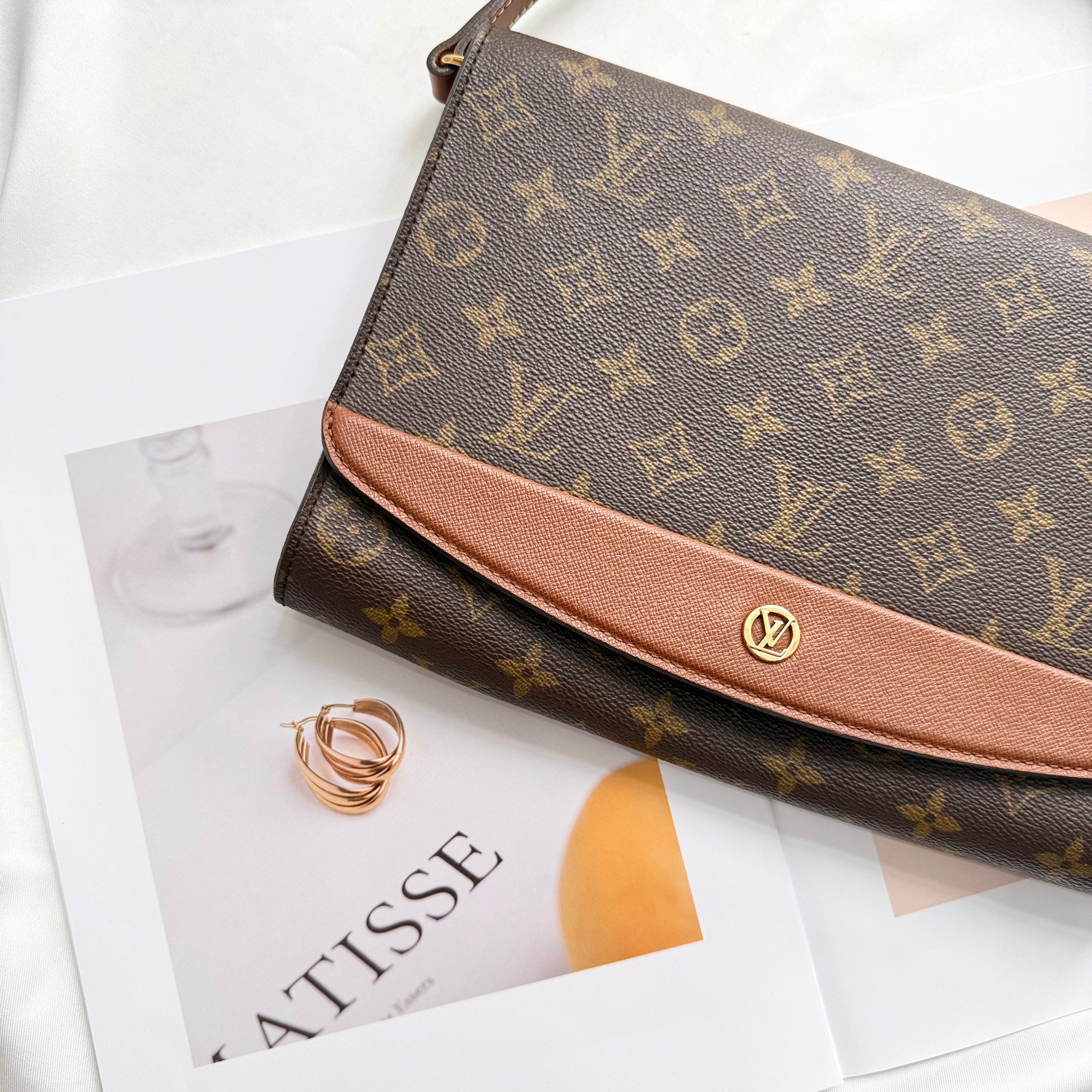 [SL] Louis Vuitton Monogram Bordeaux Shoulder Bag