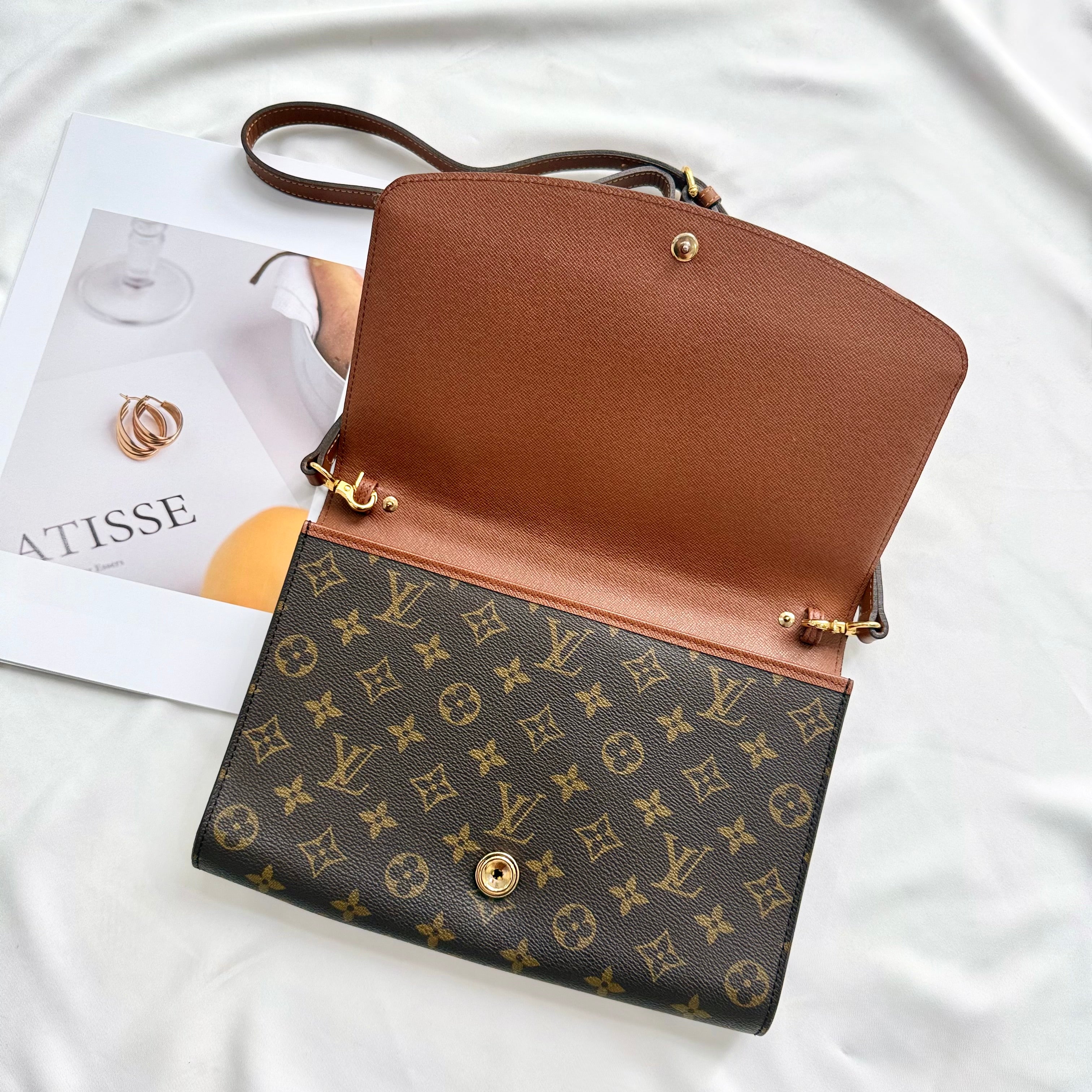 [SL] Louis Vuitton Monogram Bordeaux Shoulder Bag