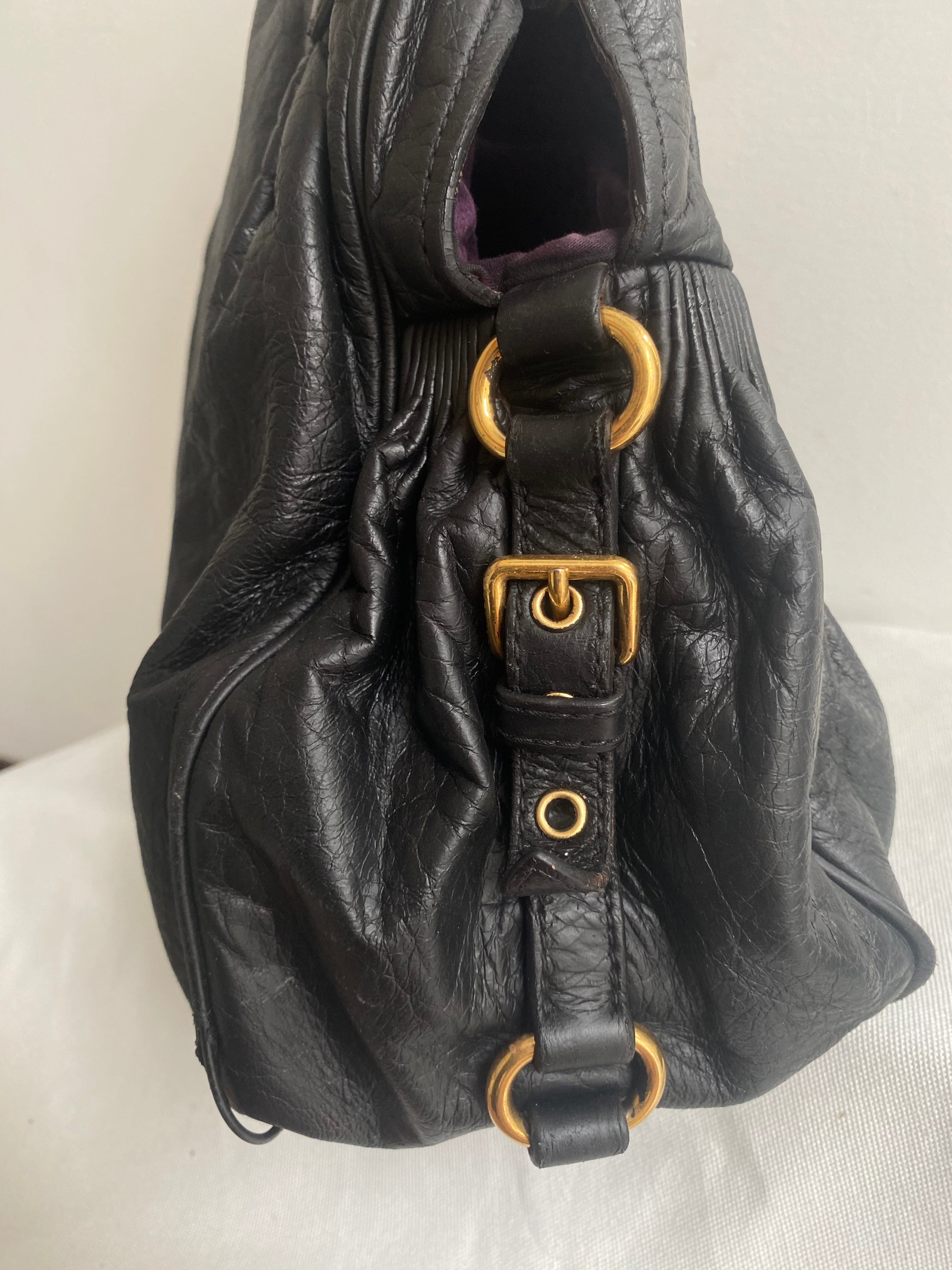 Miu Miu Nappa Mini Charm Bag