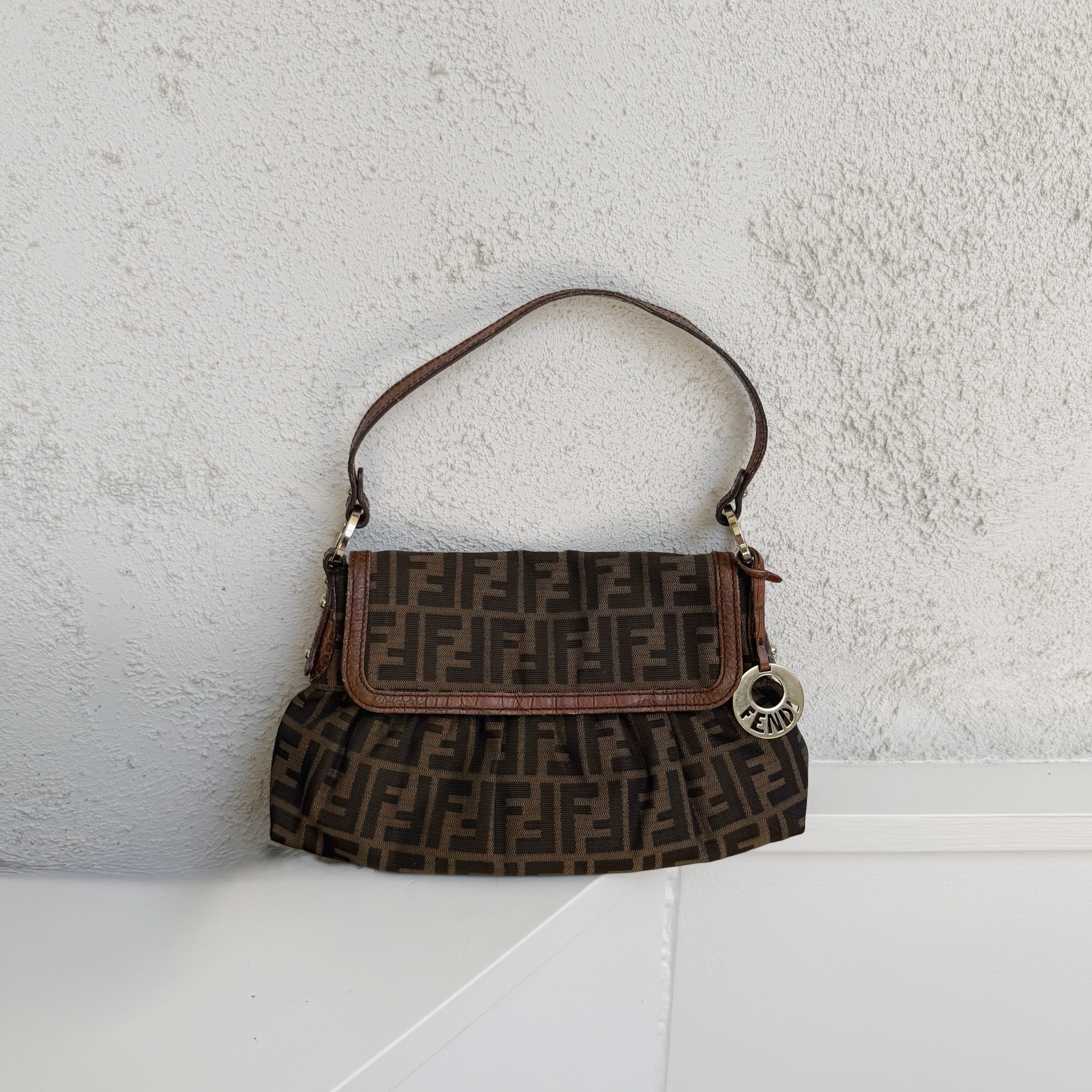 Fendi Zucca Chef Flap Bag