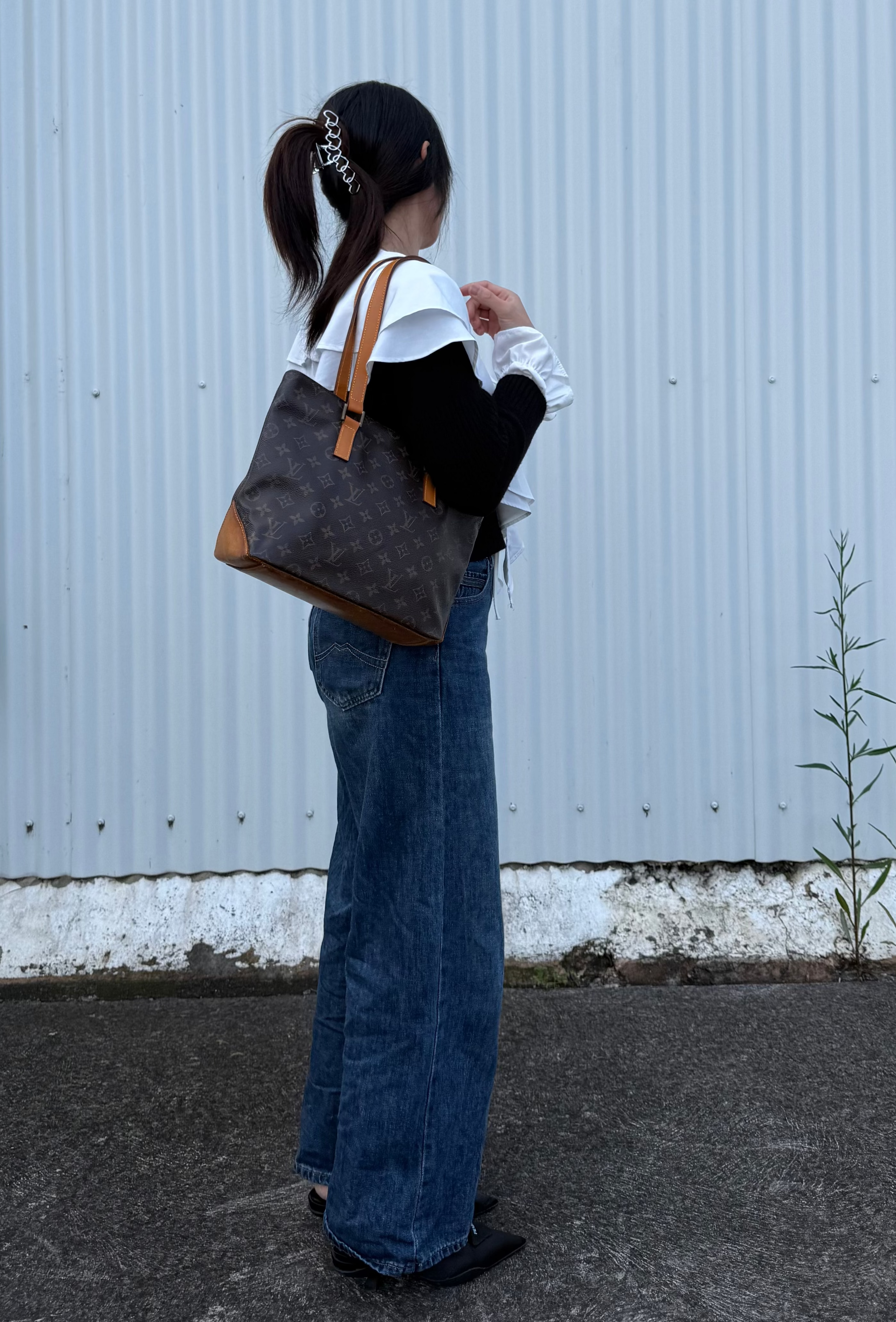 Louis Vuitton Monogram Cabas Piano Handbag