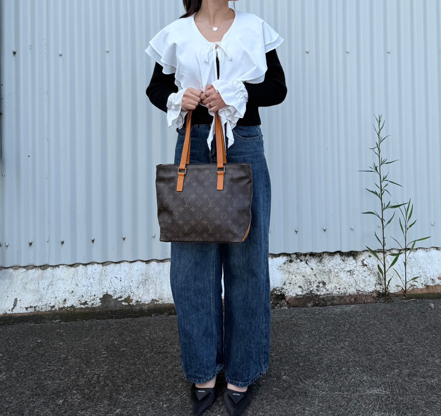 Louis Vuitton Monogram Cabas Piano Handbag