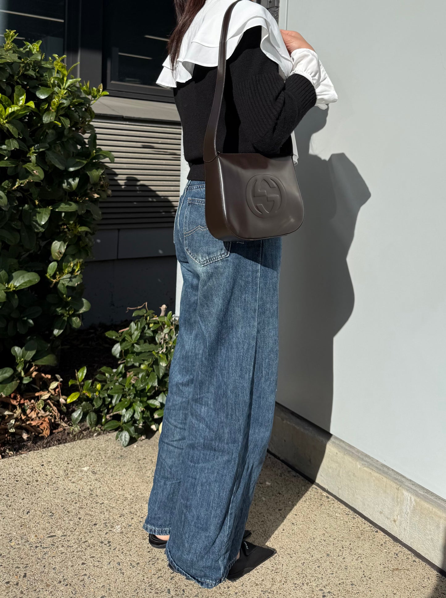 GUCCI Shoulder Bag Patent leather