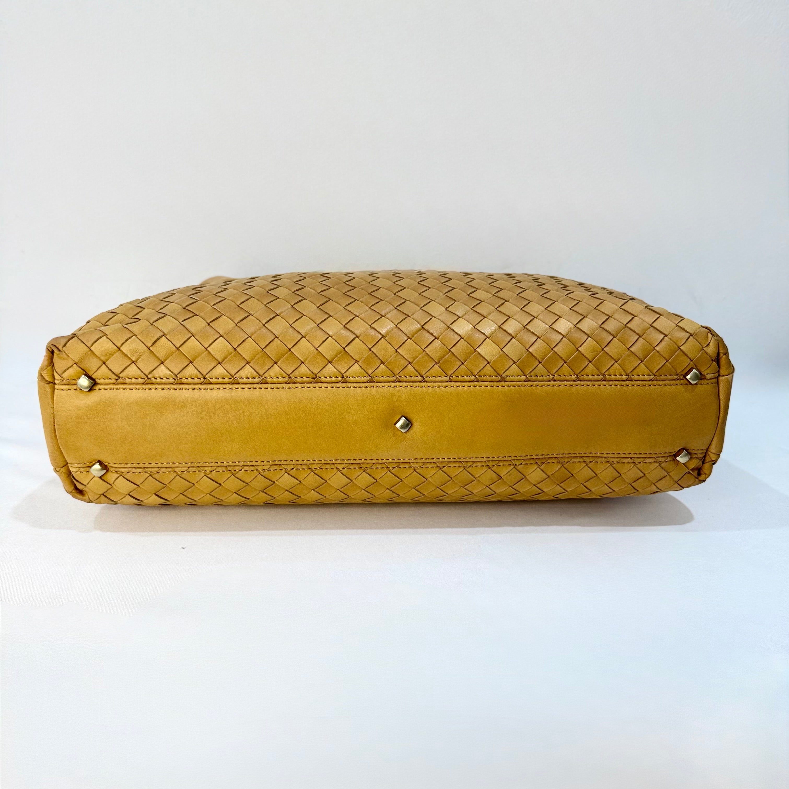 Bottega Veneta Intrecciato Top Handle Bag