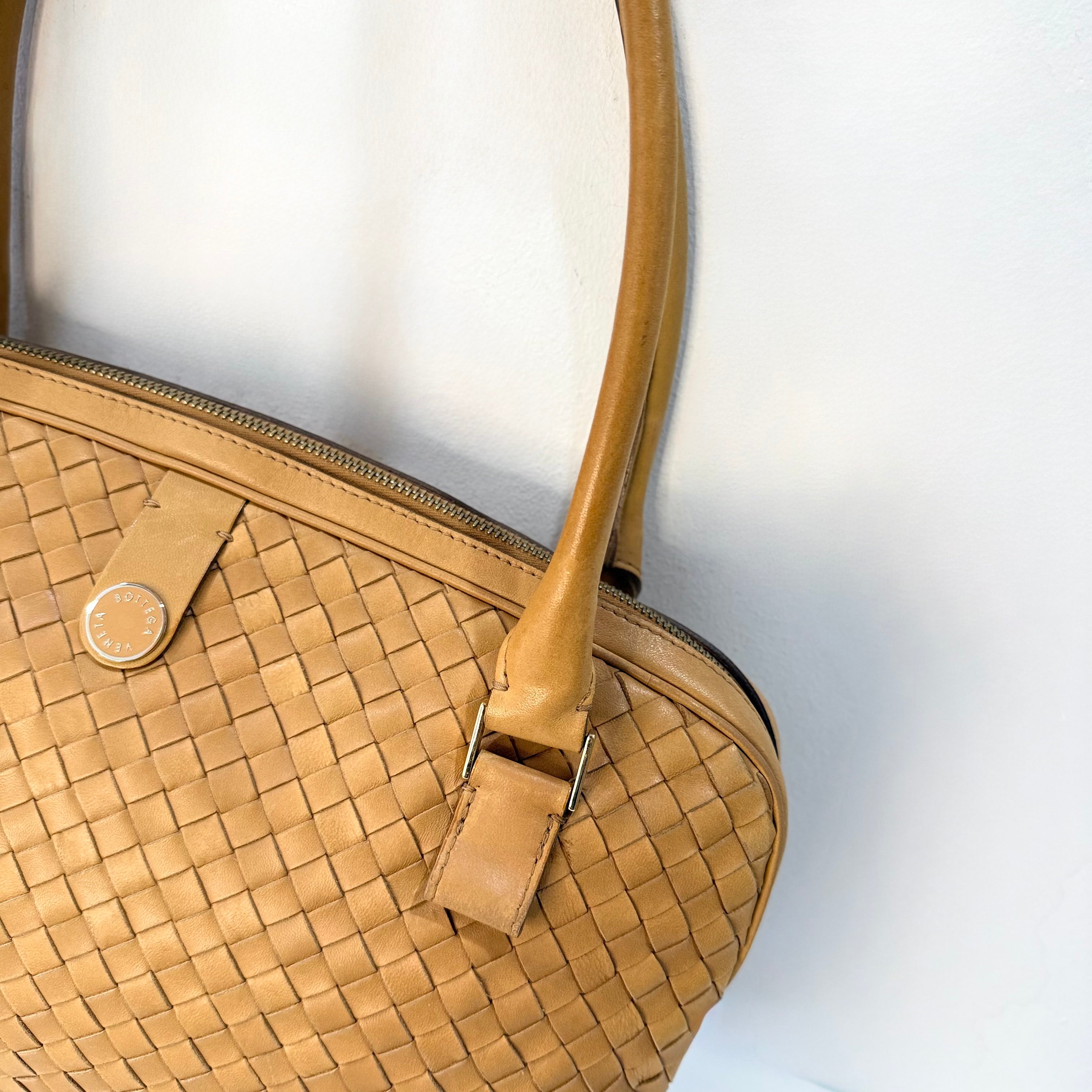 Bottega Veneta Intrecciato Top Handle Bag