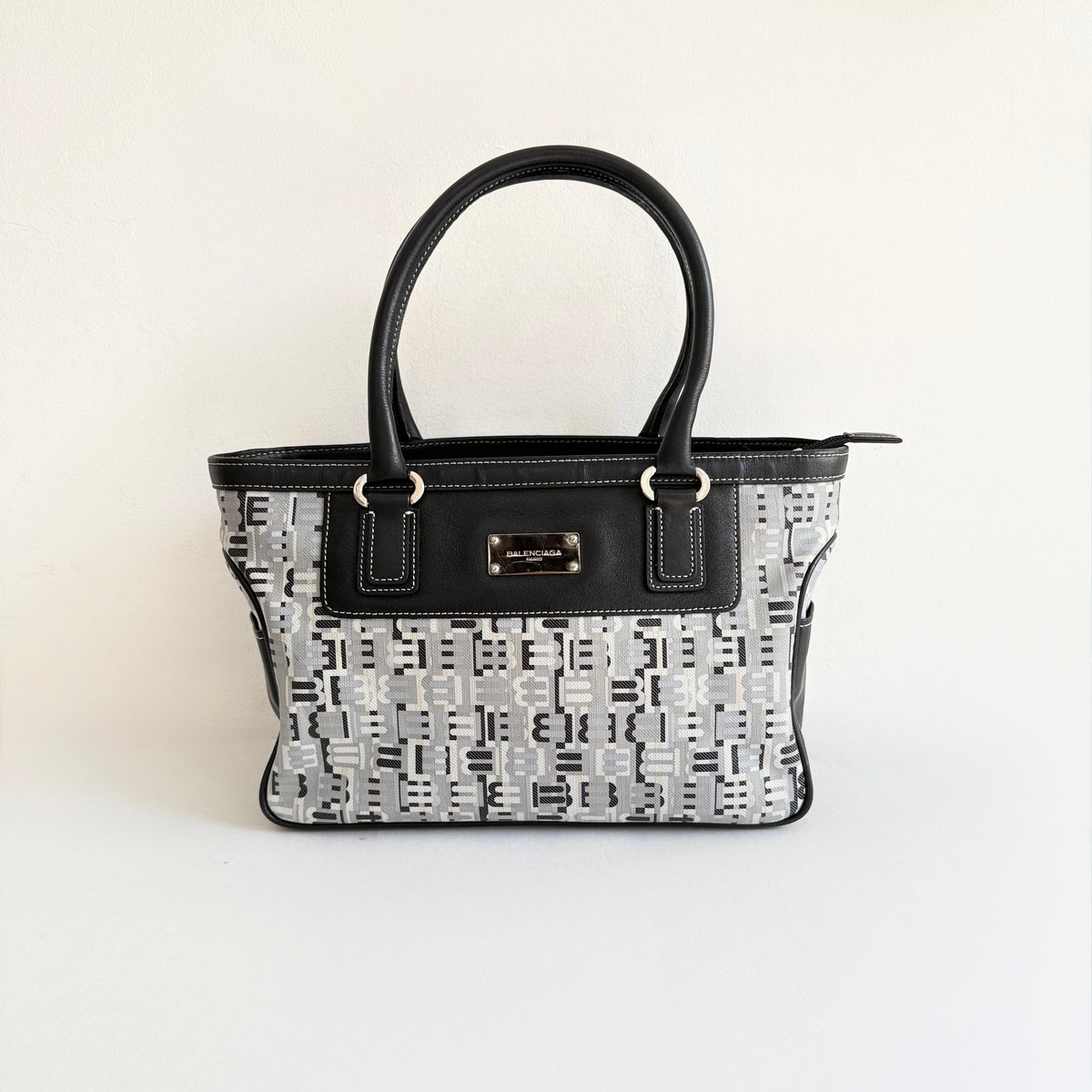 Balenciaga Signature BB Canvas Tote Bag
