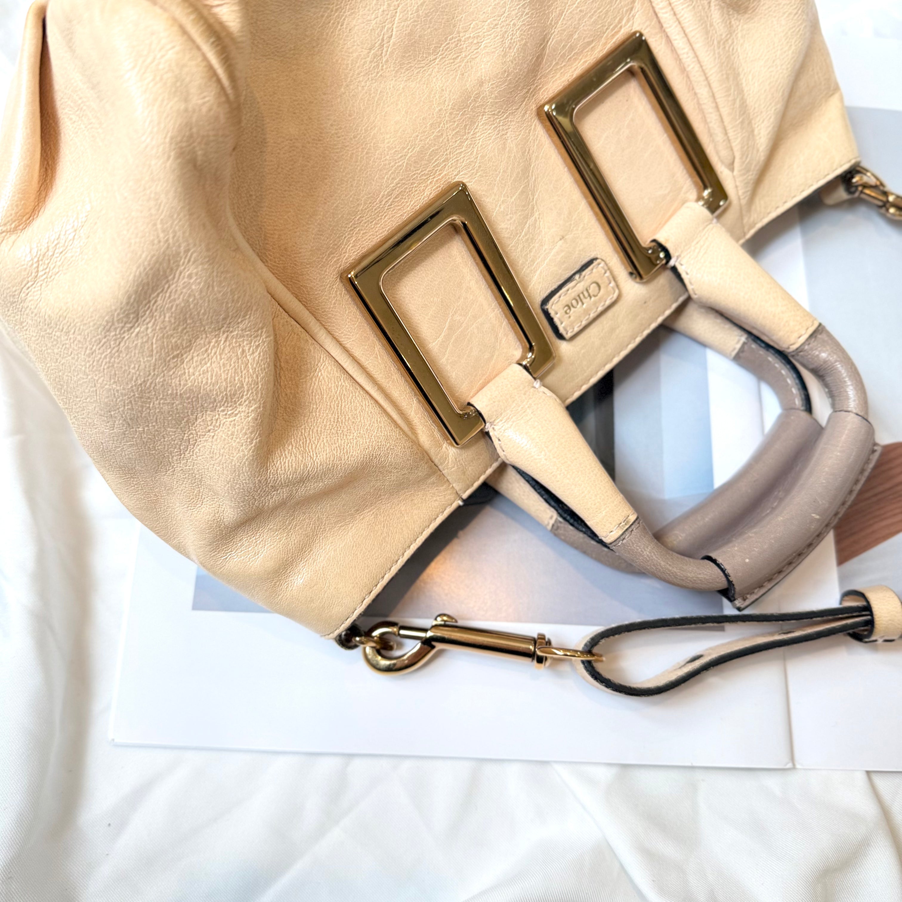 Chloé Etel Hand Bag Leather