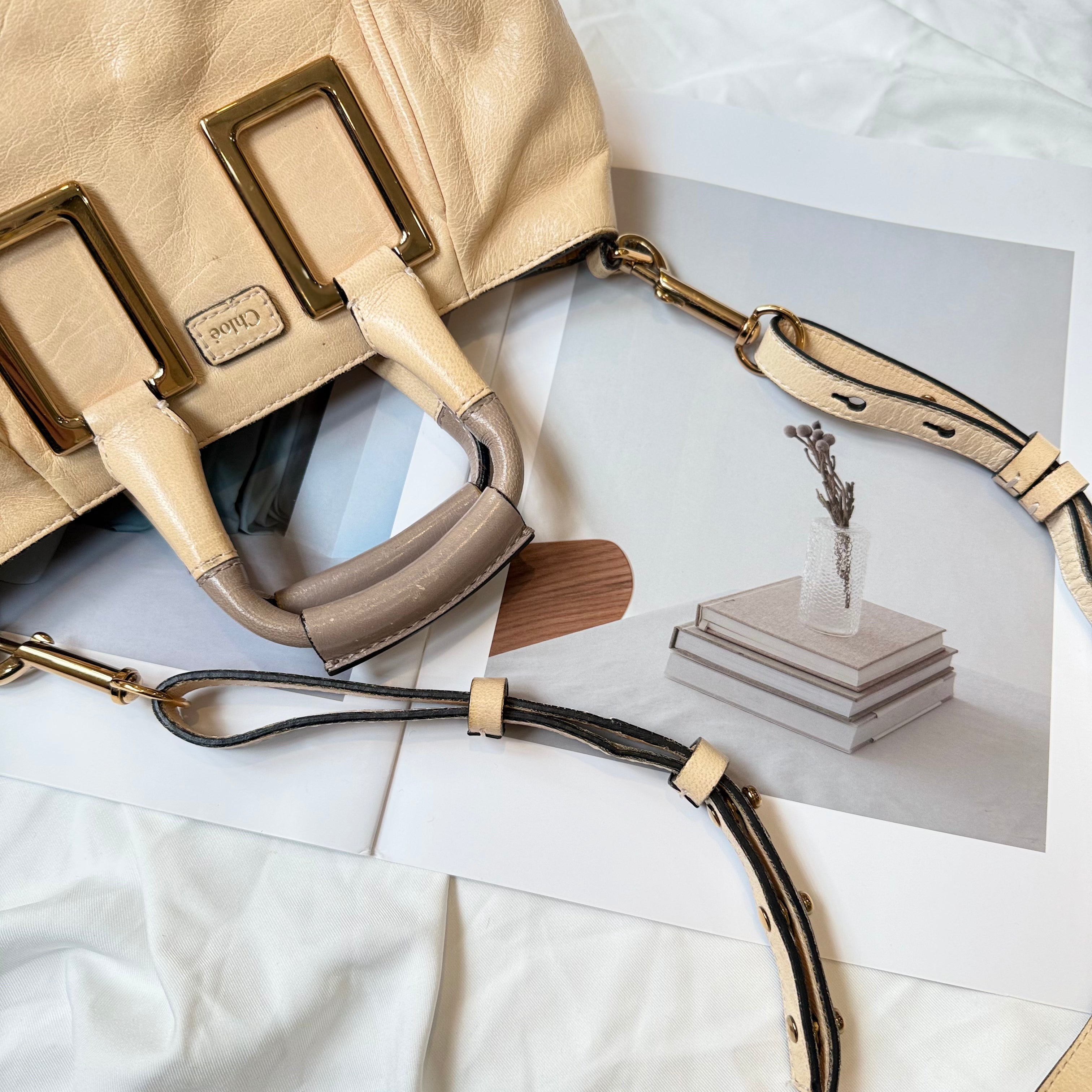 Chloé Etel Hand Bag Leather