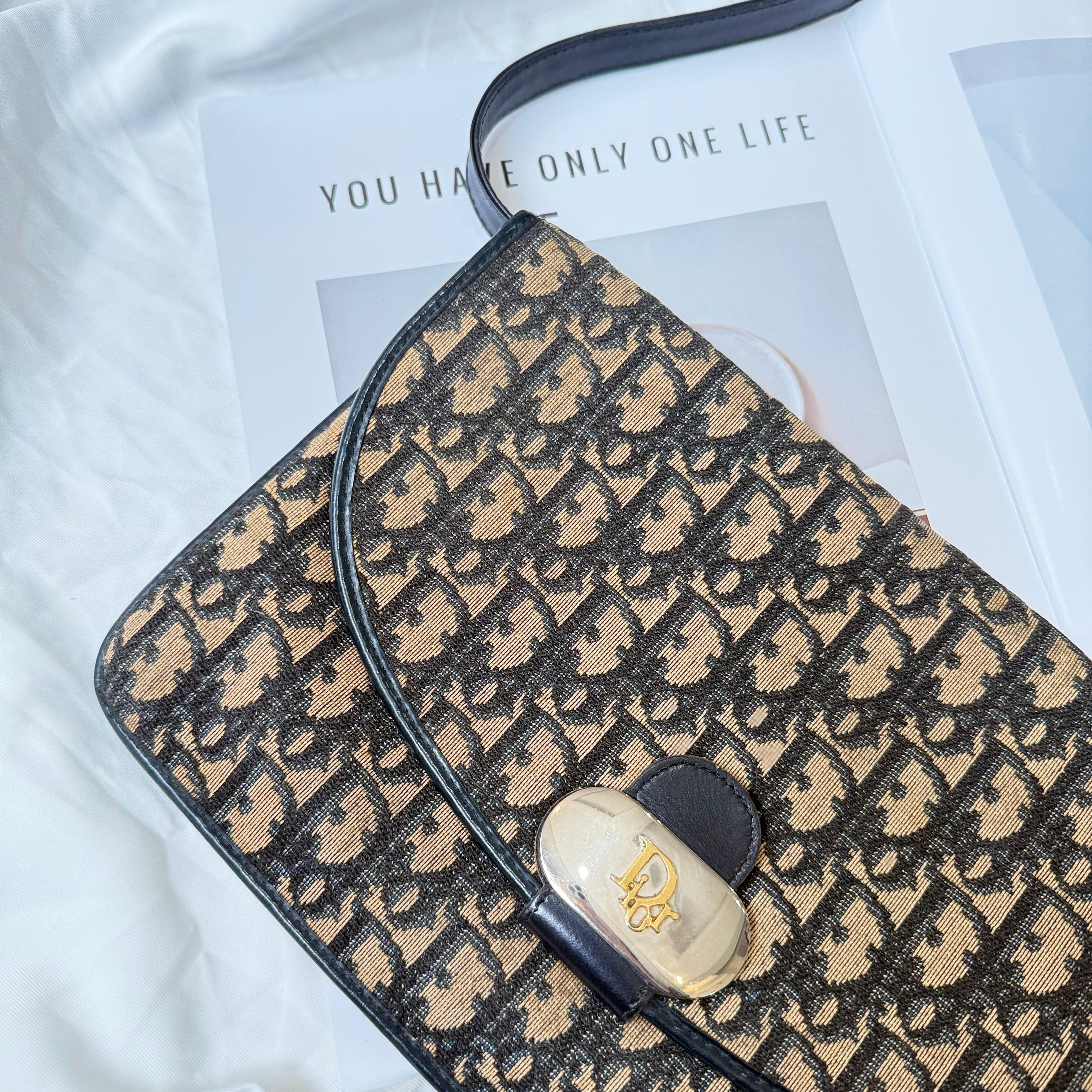 Christian Dior Monogram Vintage Shoulder Bag