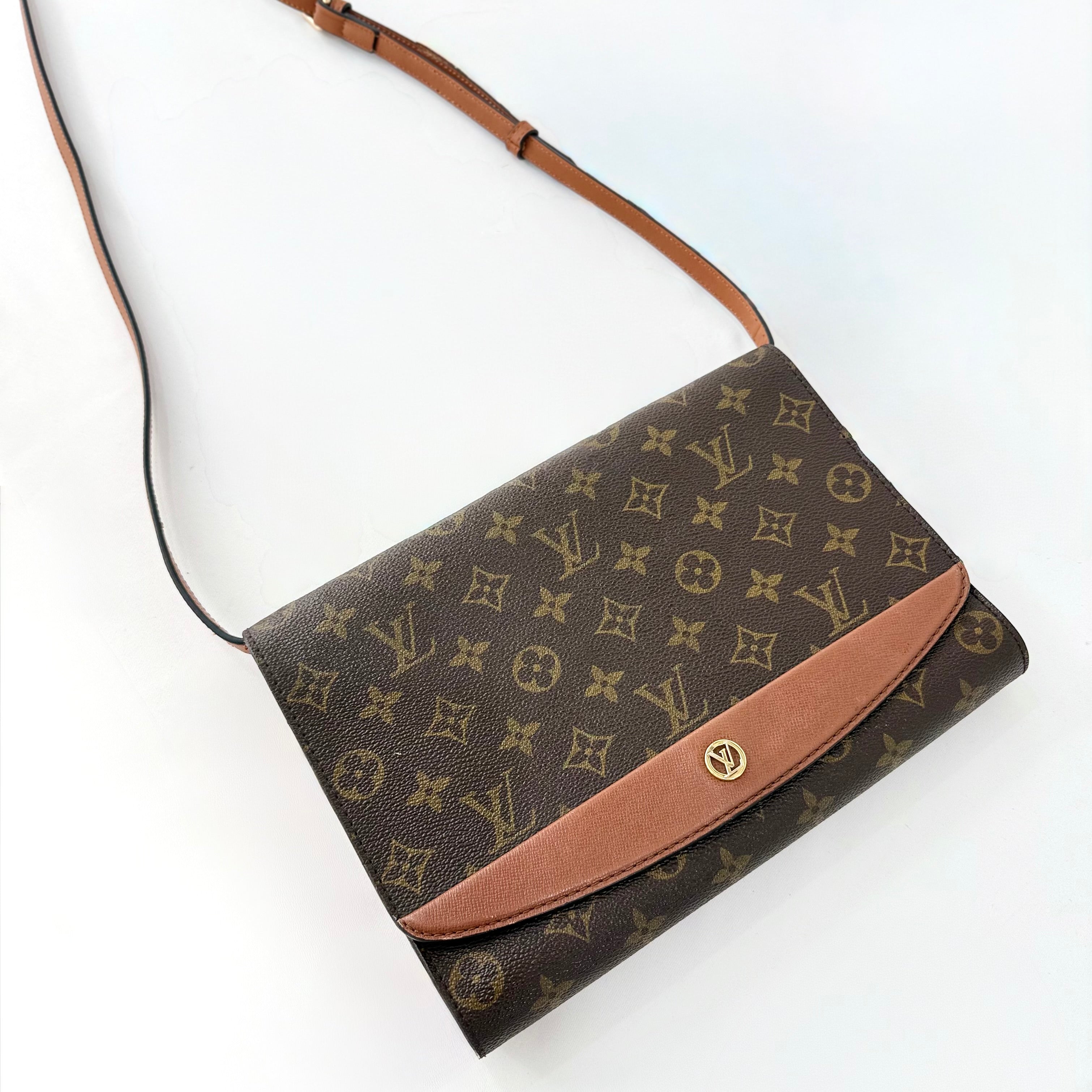 Louis Vuitton Monogram Bordeaux Shoulder Bag