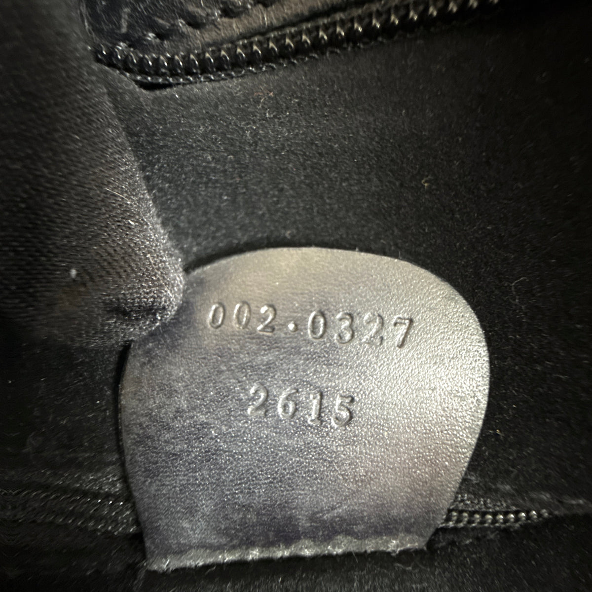 Gucci Black GG Canvas Leather Medium Tote Bag