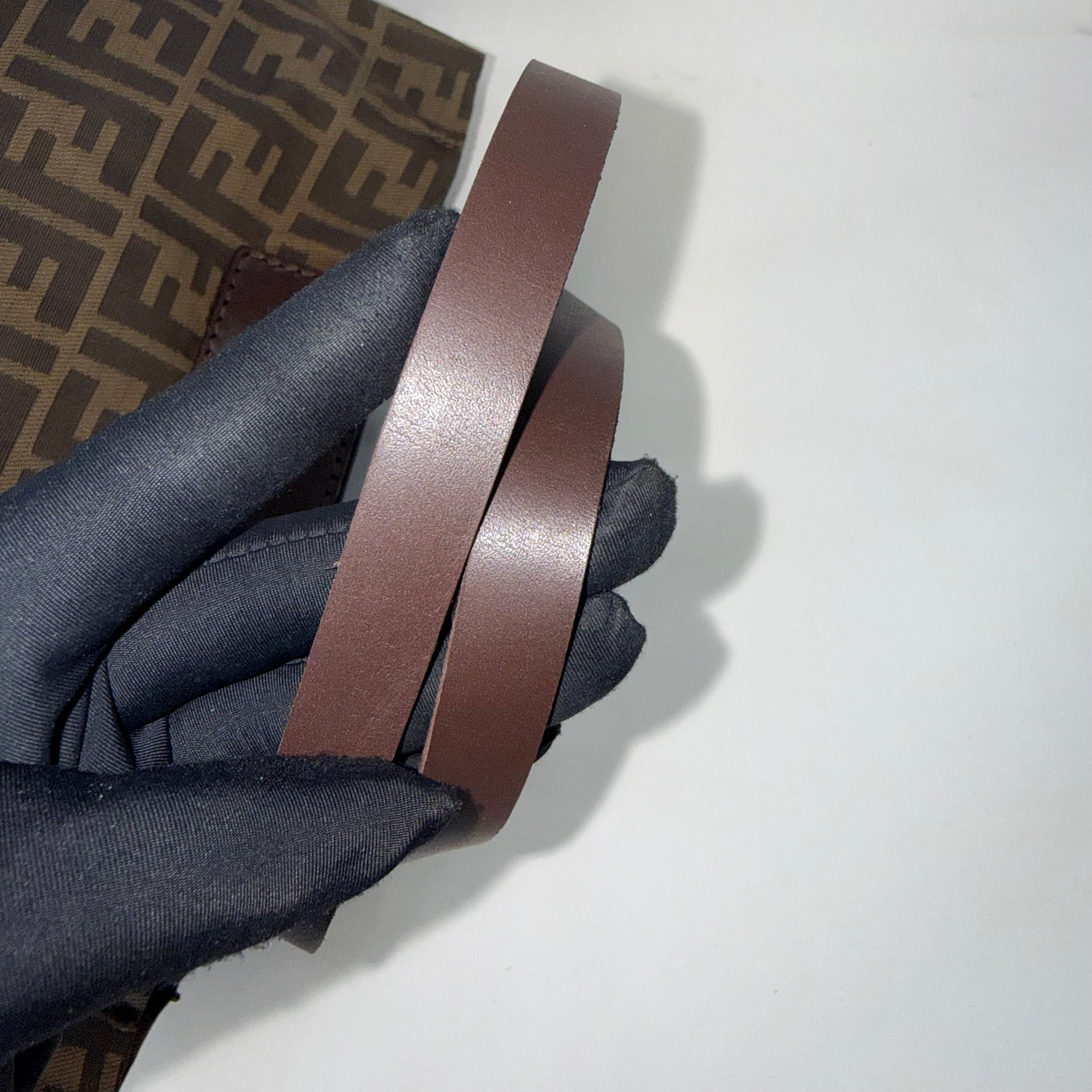 Fendi Brown Zucca FF Canvas Tote Bag