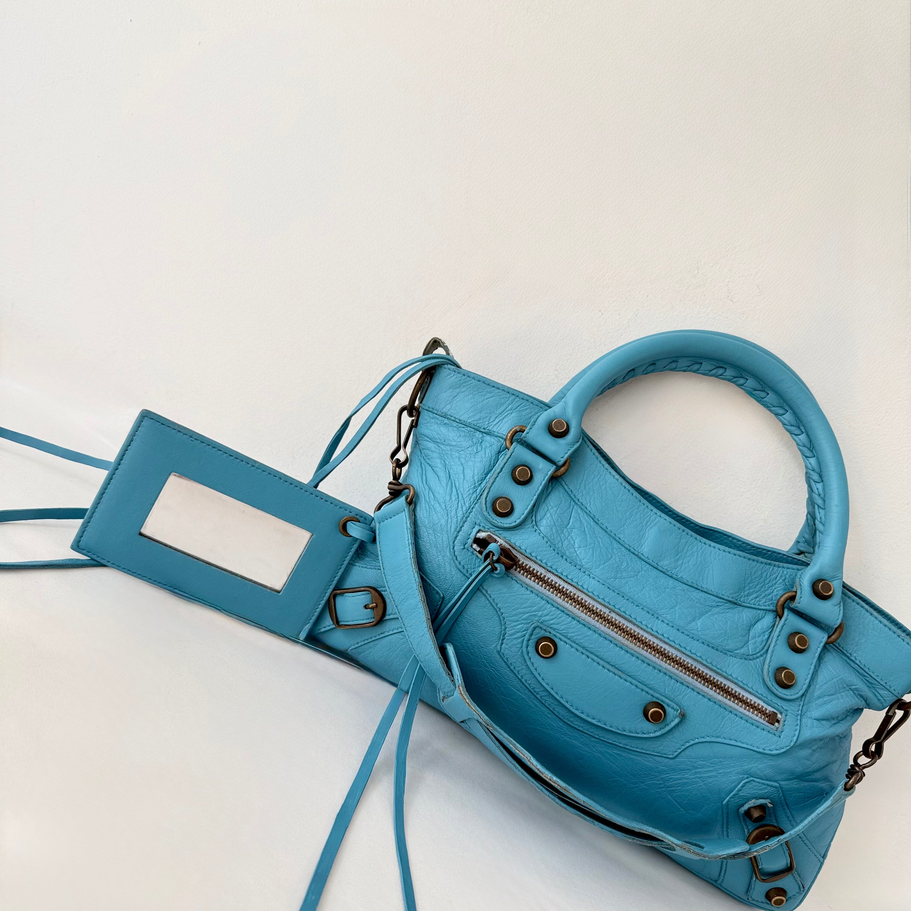 Balenciaga Classic First Bag Blue