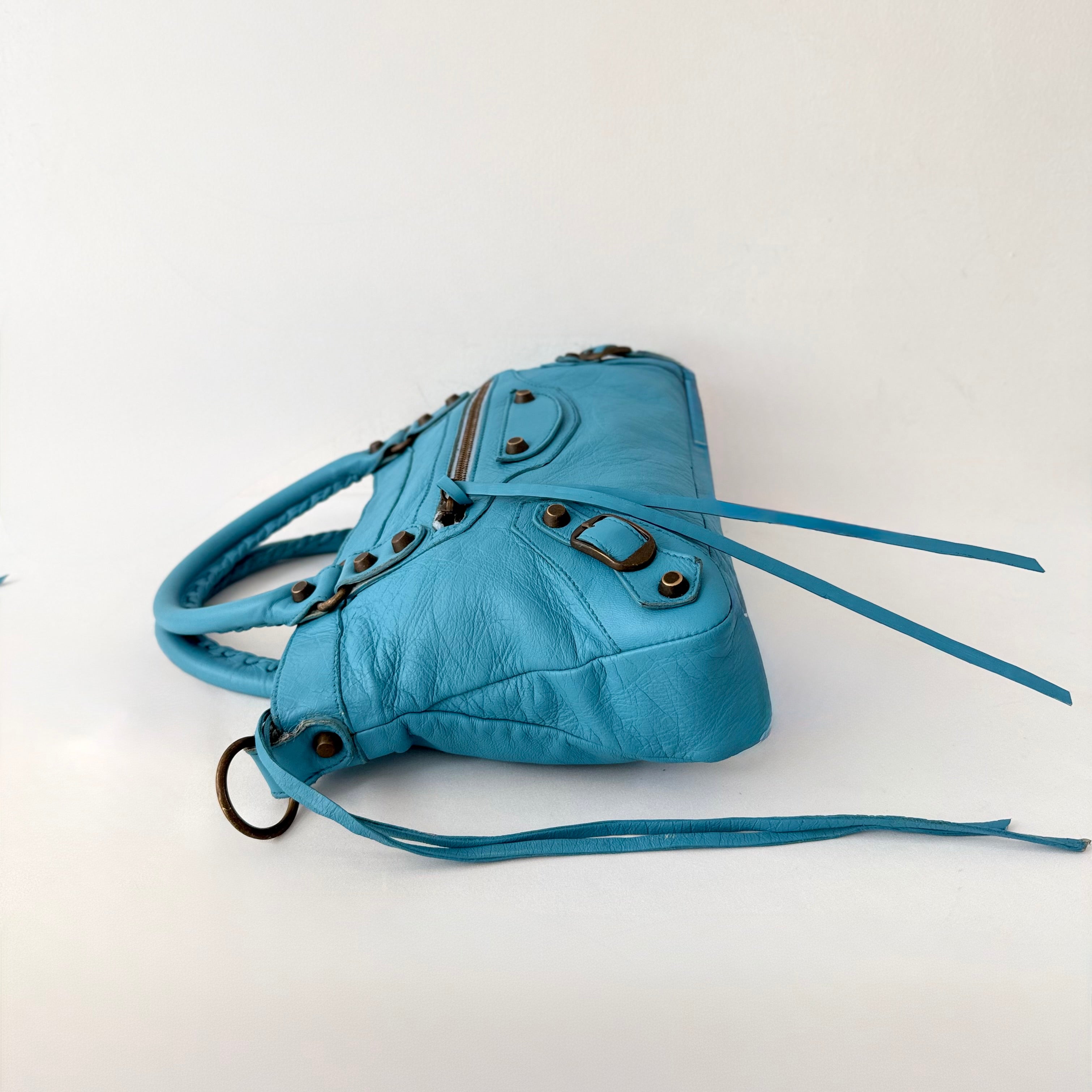 Balenciaga Classic First Bag Blue