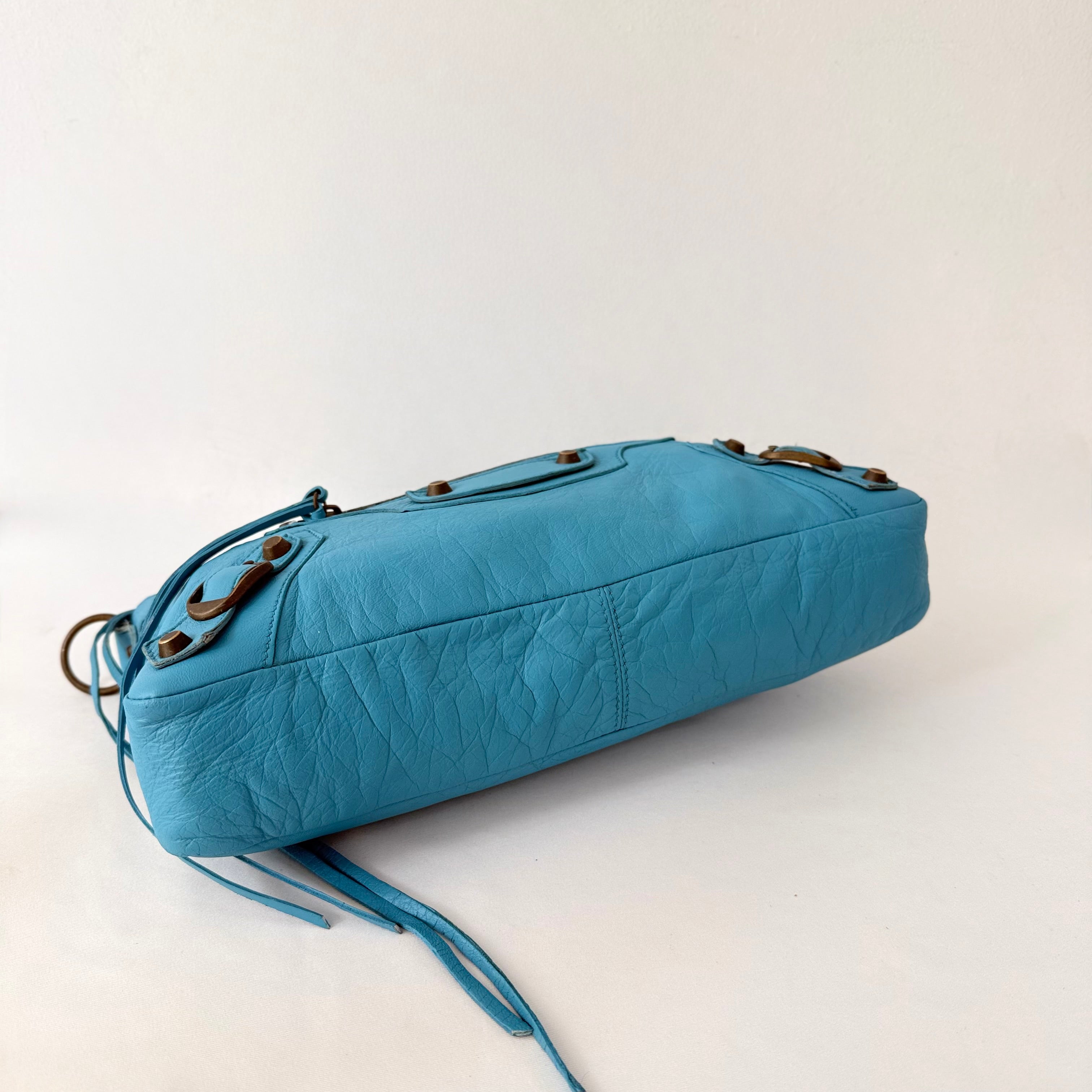 Balenciaga Classic First Bag Blue