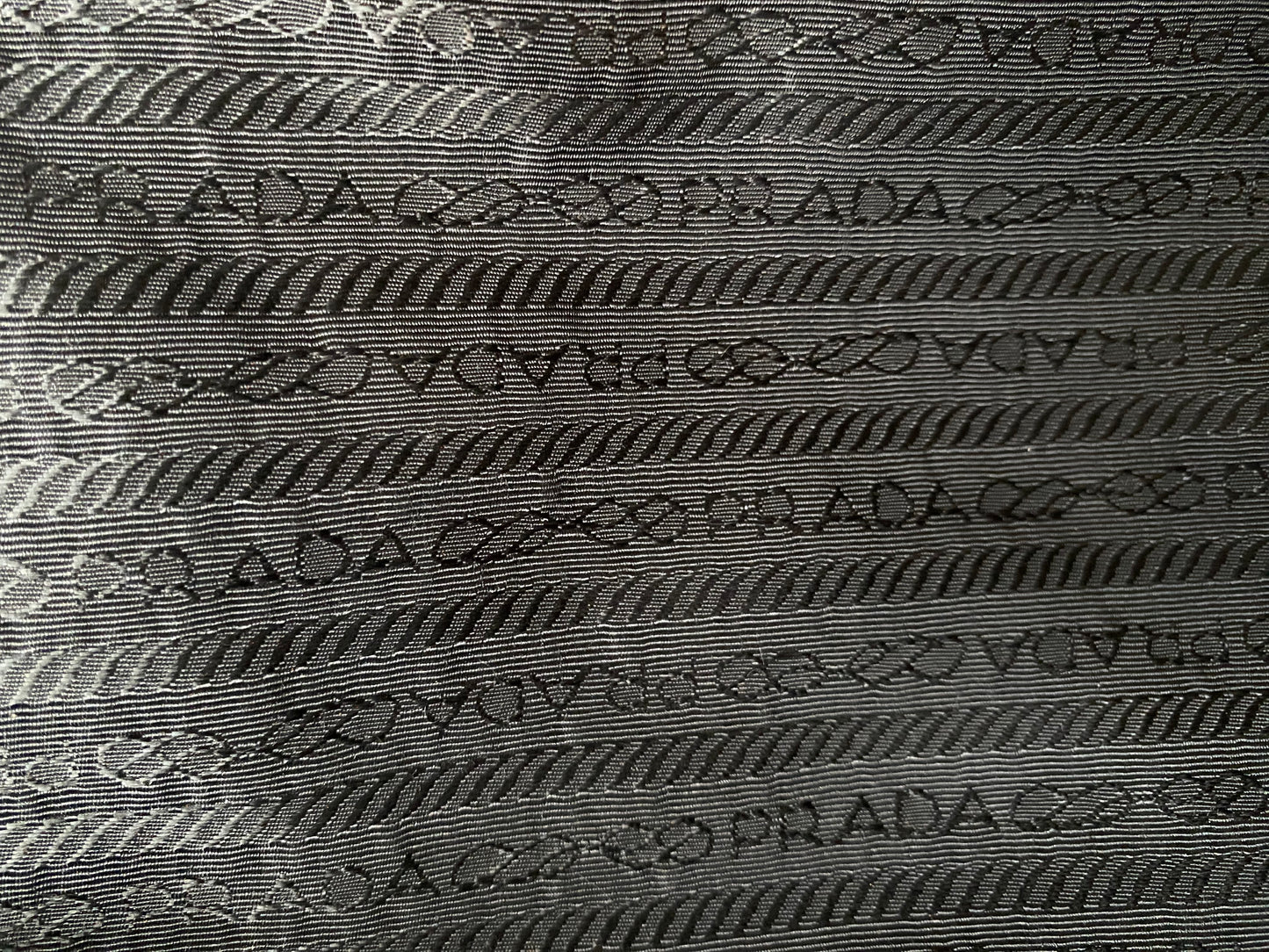 PRADA Black Tessuto Nylon Tote Bag