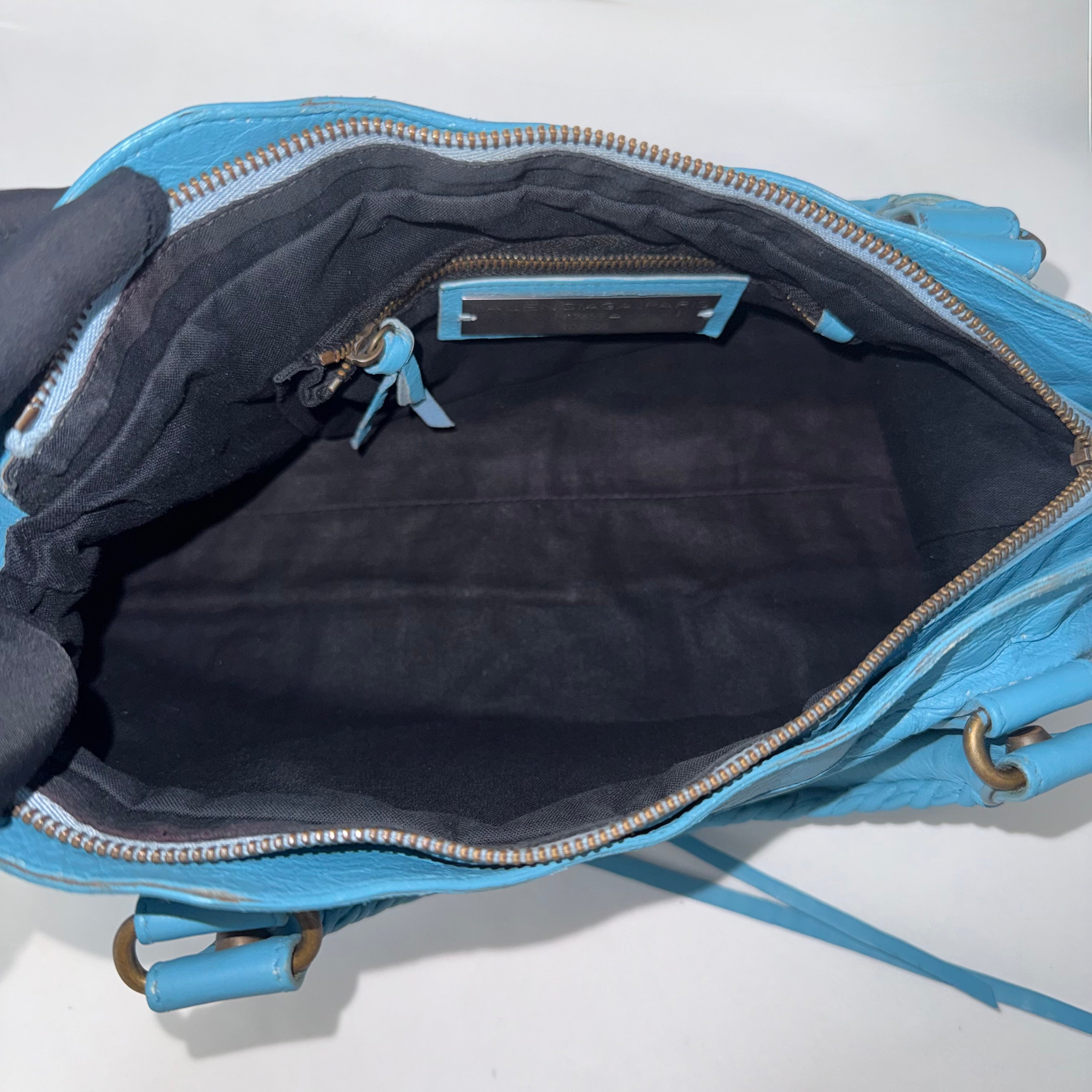 Balenciaga Classic First Bag Blue