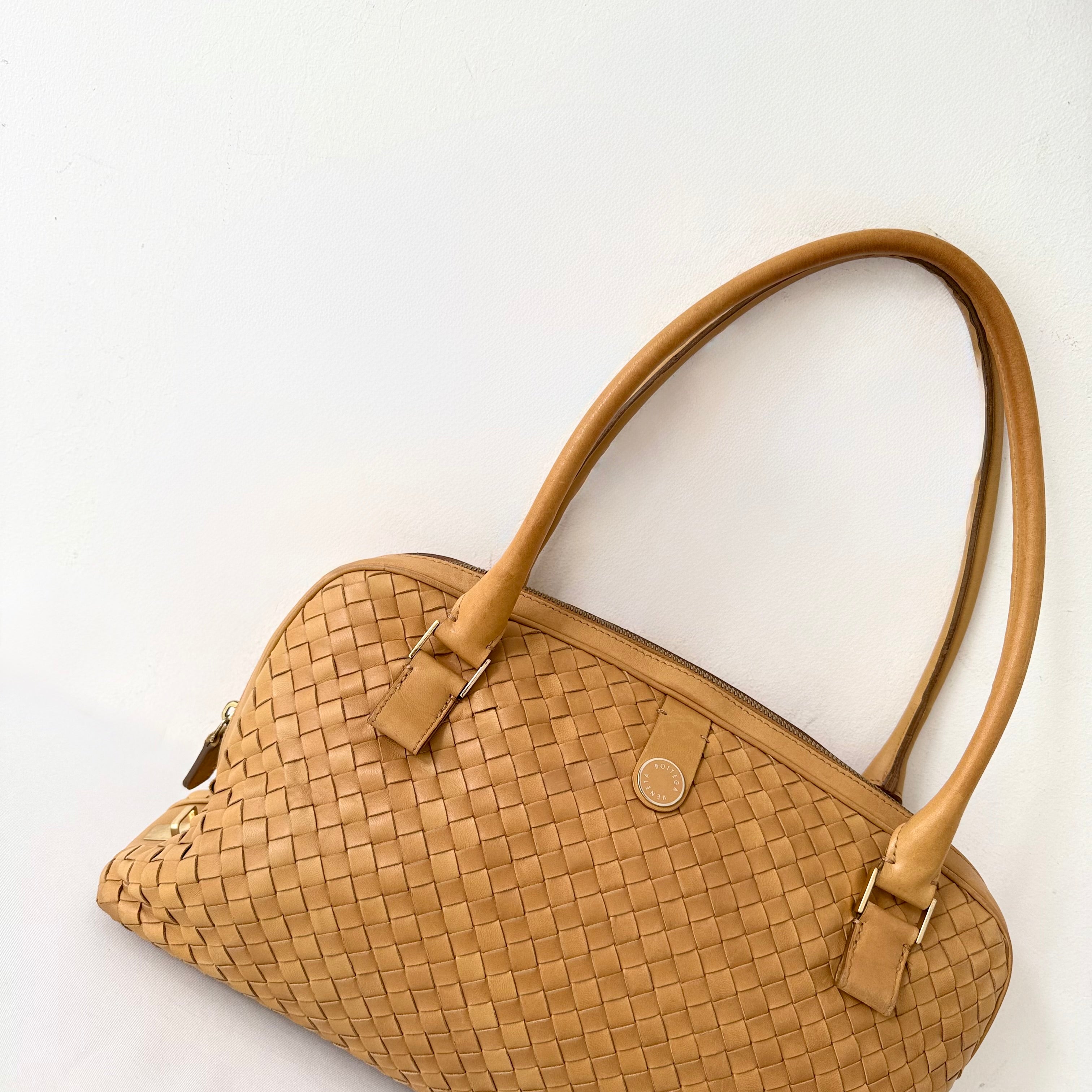 Bottega Veneta Intrecciato Top Handle Bag